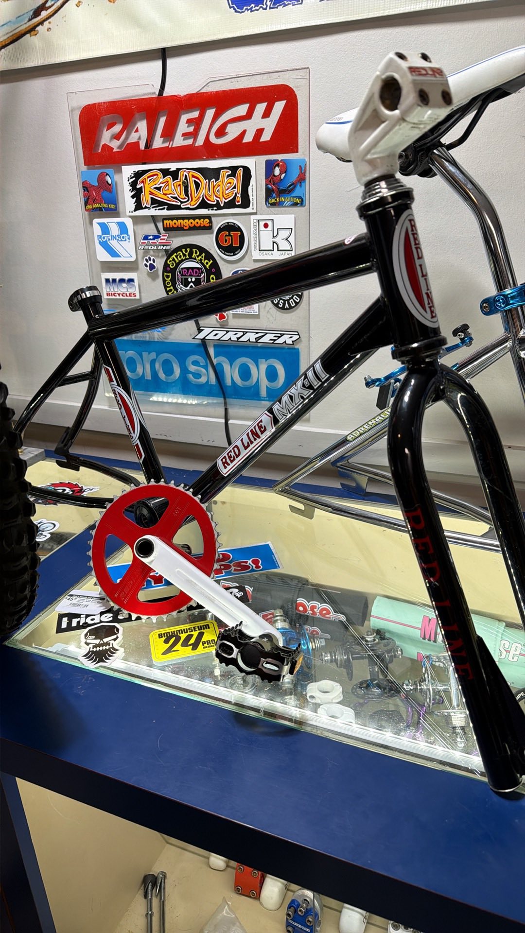 1981 Redline MXII BMX frame set for sale