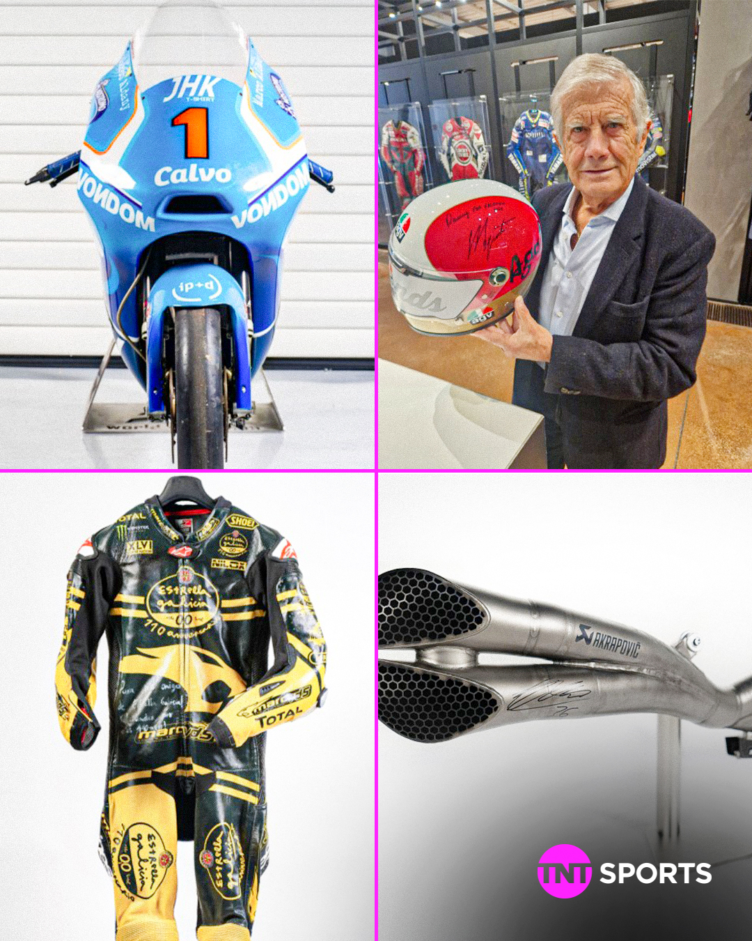 Viñales' #Moto3 Championship-Winning Bike 🏍️ Agostini's Signed