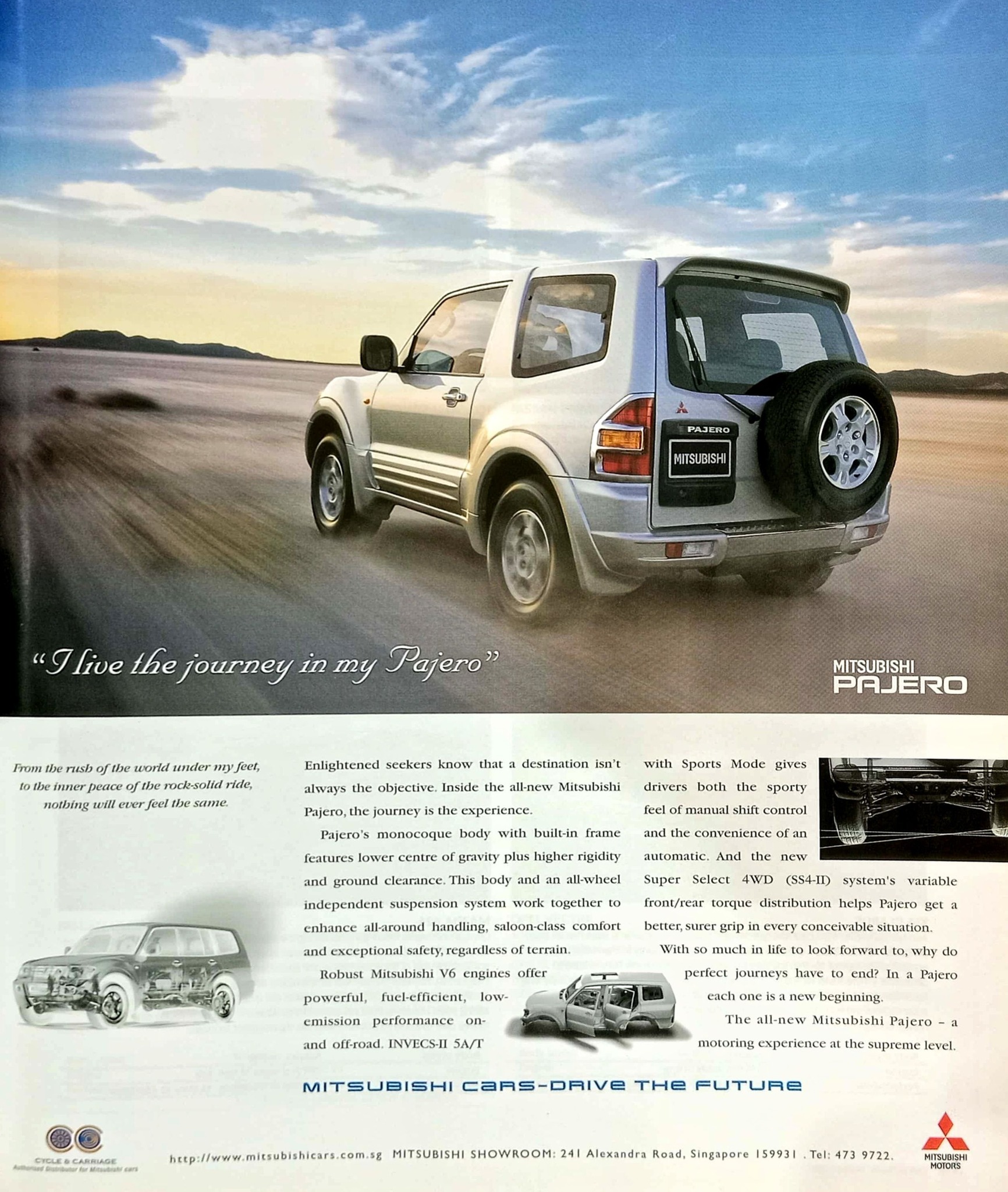 2003 Mitsubishi L200 Strada 3rd Gen magazine advertisement (Indonesia)