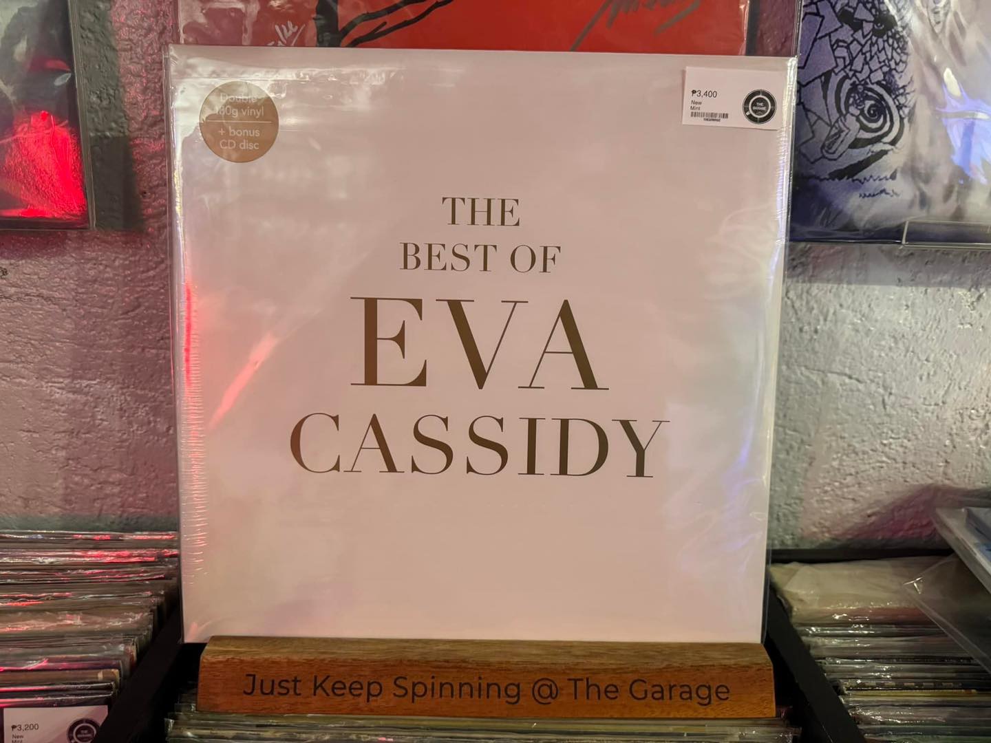 Eva Cassidy's Best Of album on 2LP vinyl