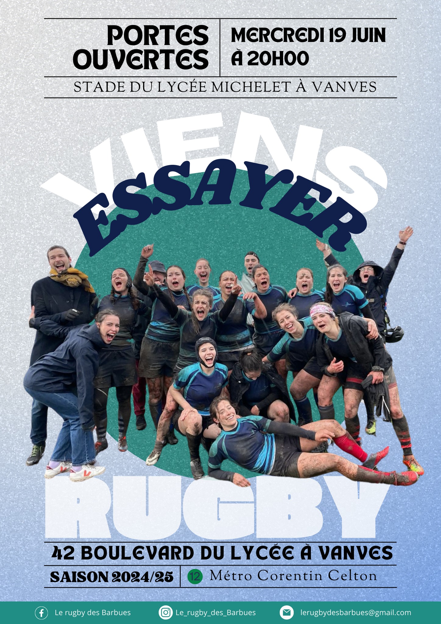 Le - 🏉 Viens fouler la pelouse (synthétique) avec les Barbues ! 🏉 Que ...