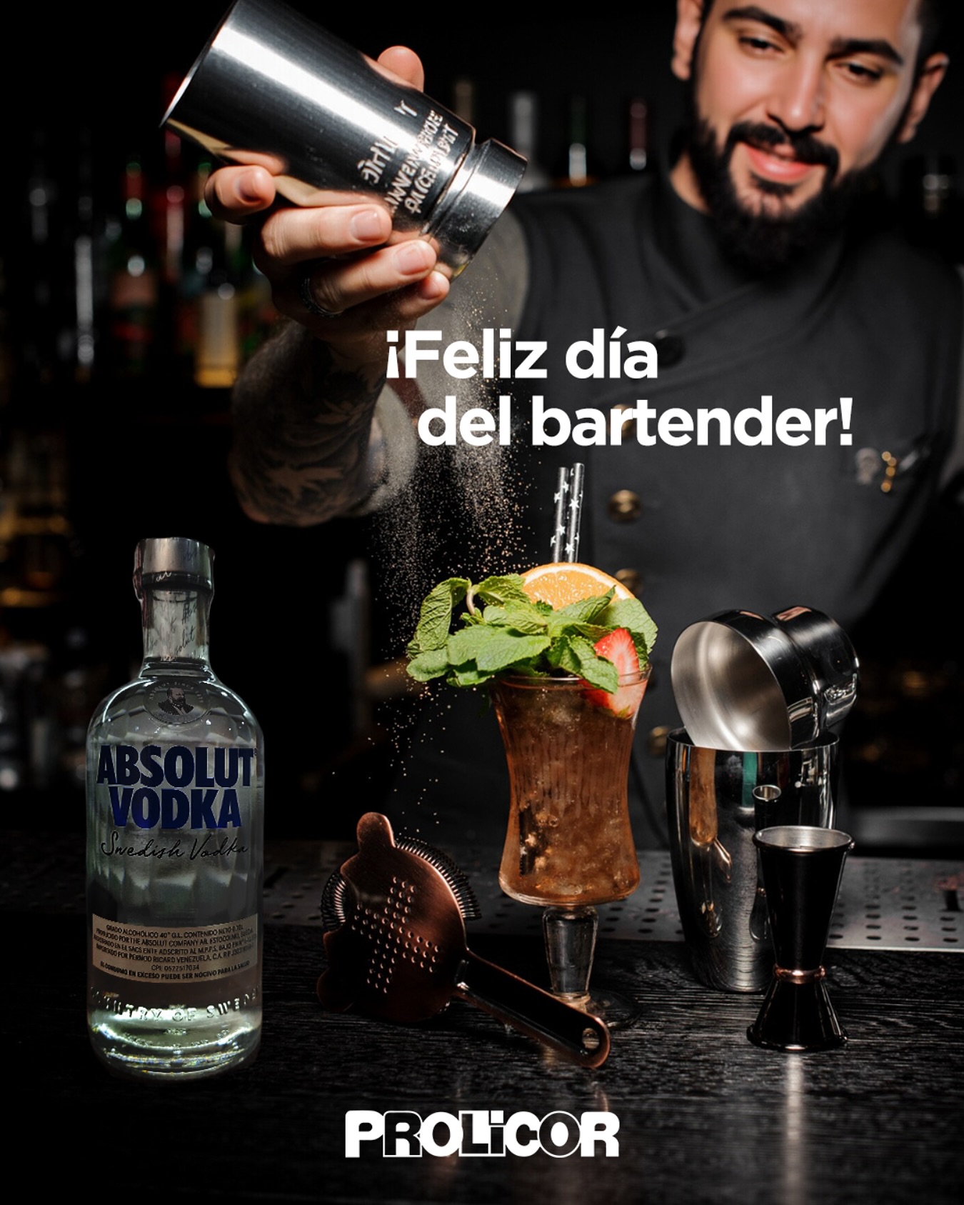 Prolicor - ¡La familia Prolicor les desea feliz Día a los Bartenders!🍸🧉 ...