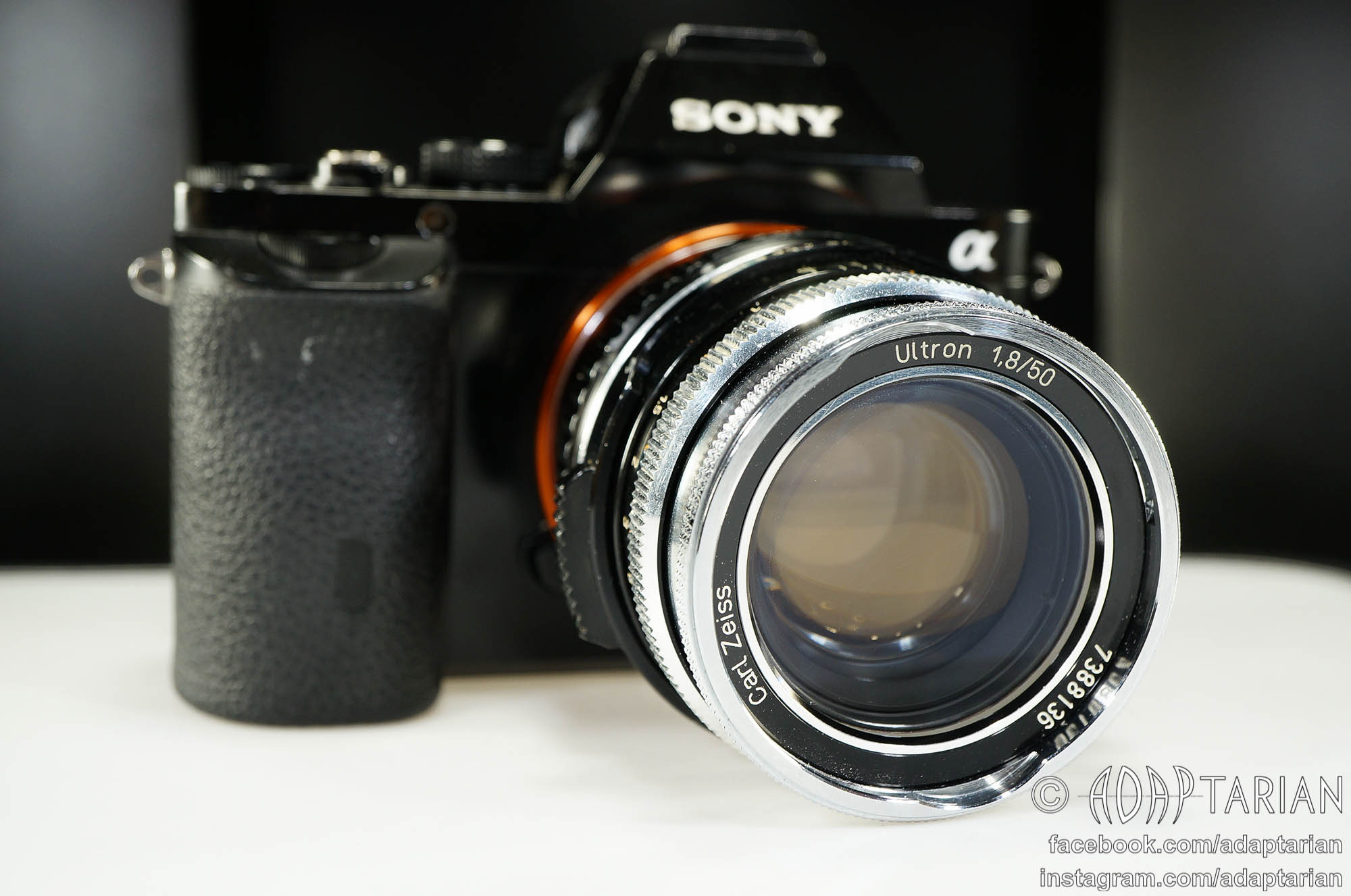 Carl Zeiss Ultron 50mm f1.8 M42 lens on Sony A7S