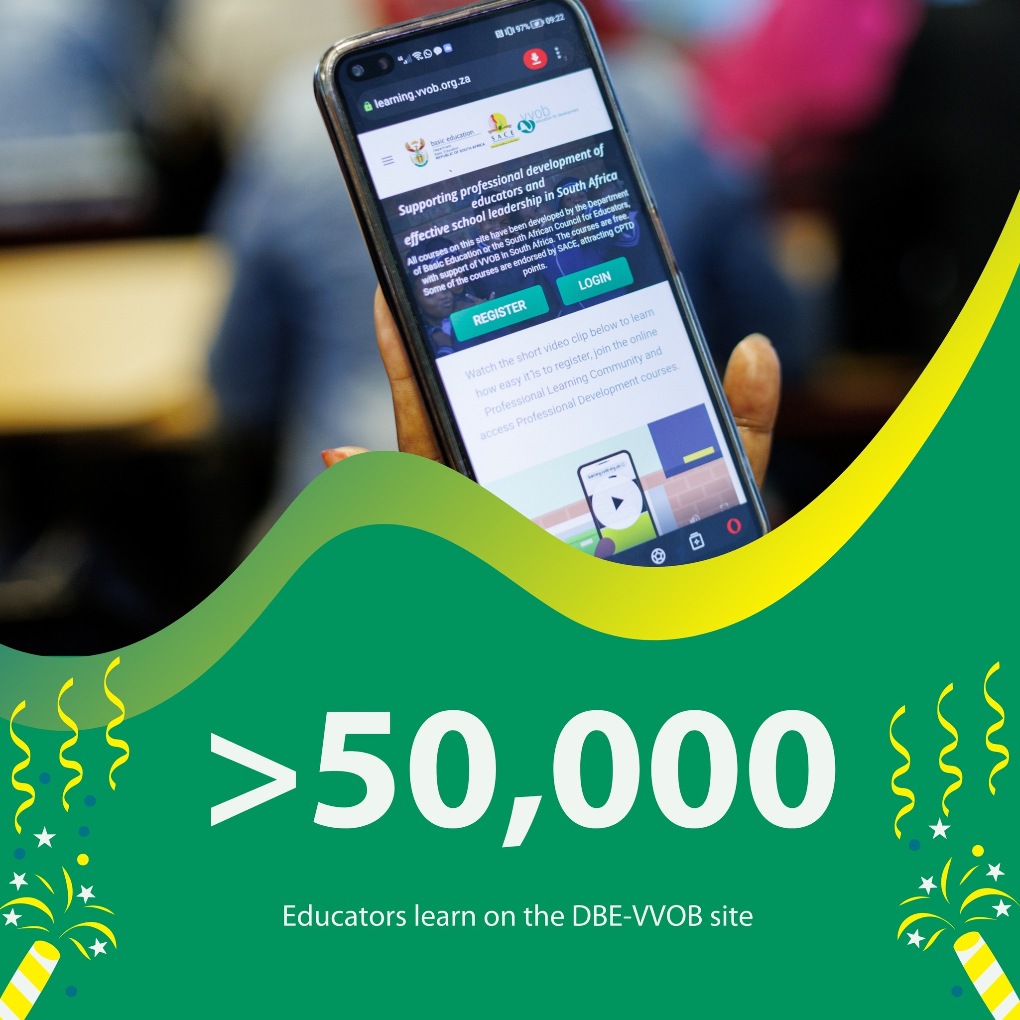 Over 50,000 educators are engaged... - VVOB in South Africa | Facebook