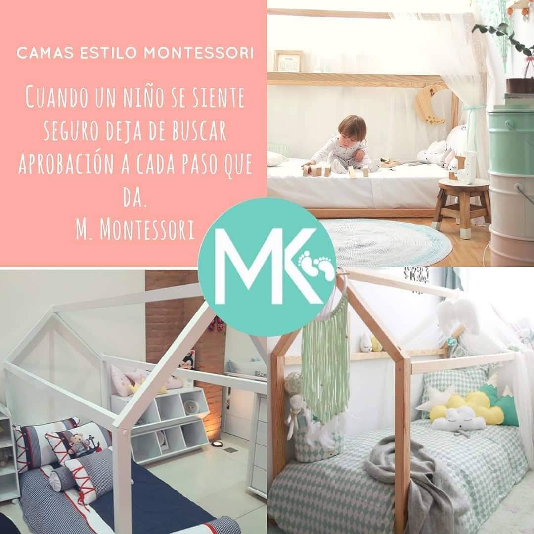 Mobel Kunst Kids - Camita estilo montessori, permite la libertad y ...