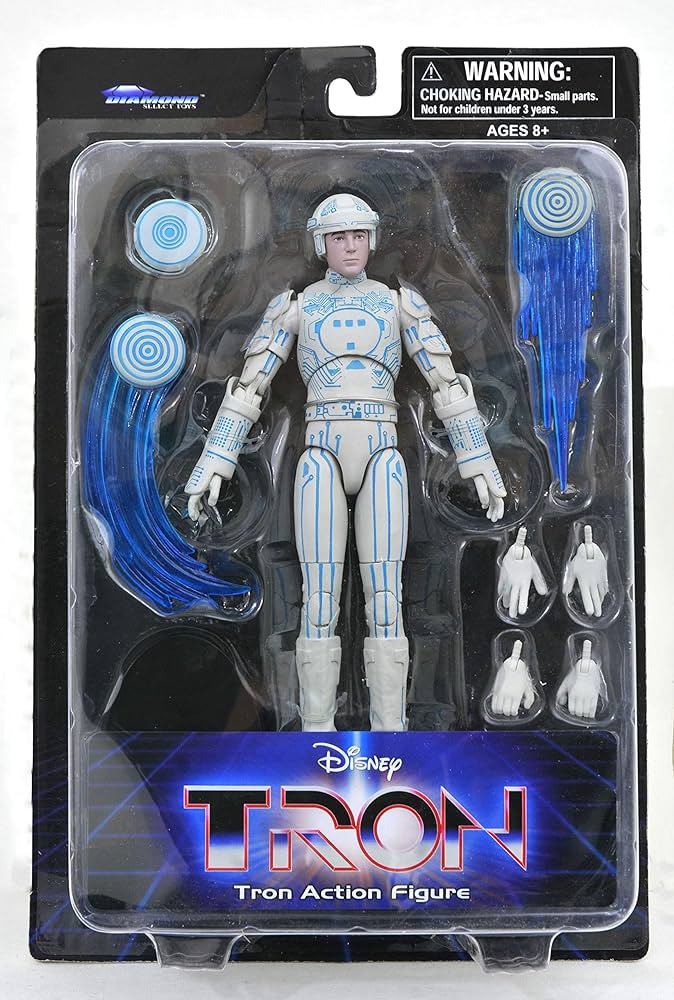 Tron action figure 20th anniversary reissues