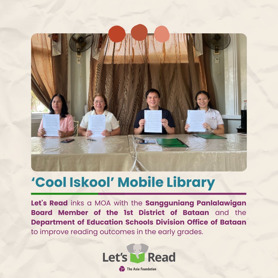 On the Road to Improving Reading... - Let's Read Philippines