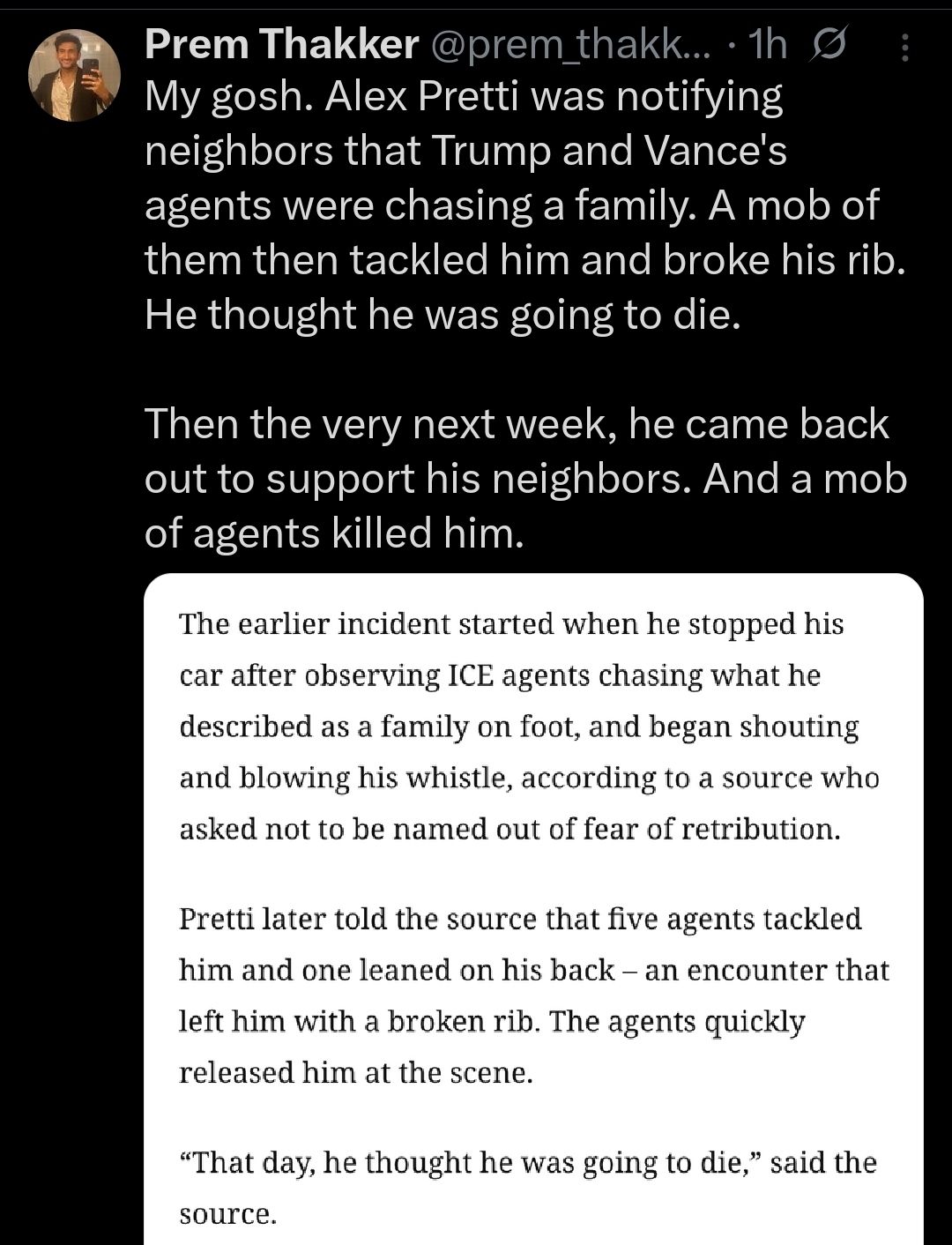 Close - ALEX PRETTI'S MURDER MAY HAVE BEEN PREMEDITATED: CNN New ...