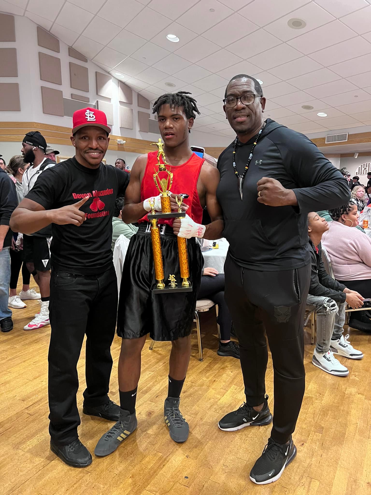 Devon Alexander Boxing Corner
