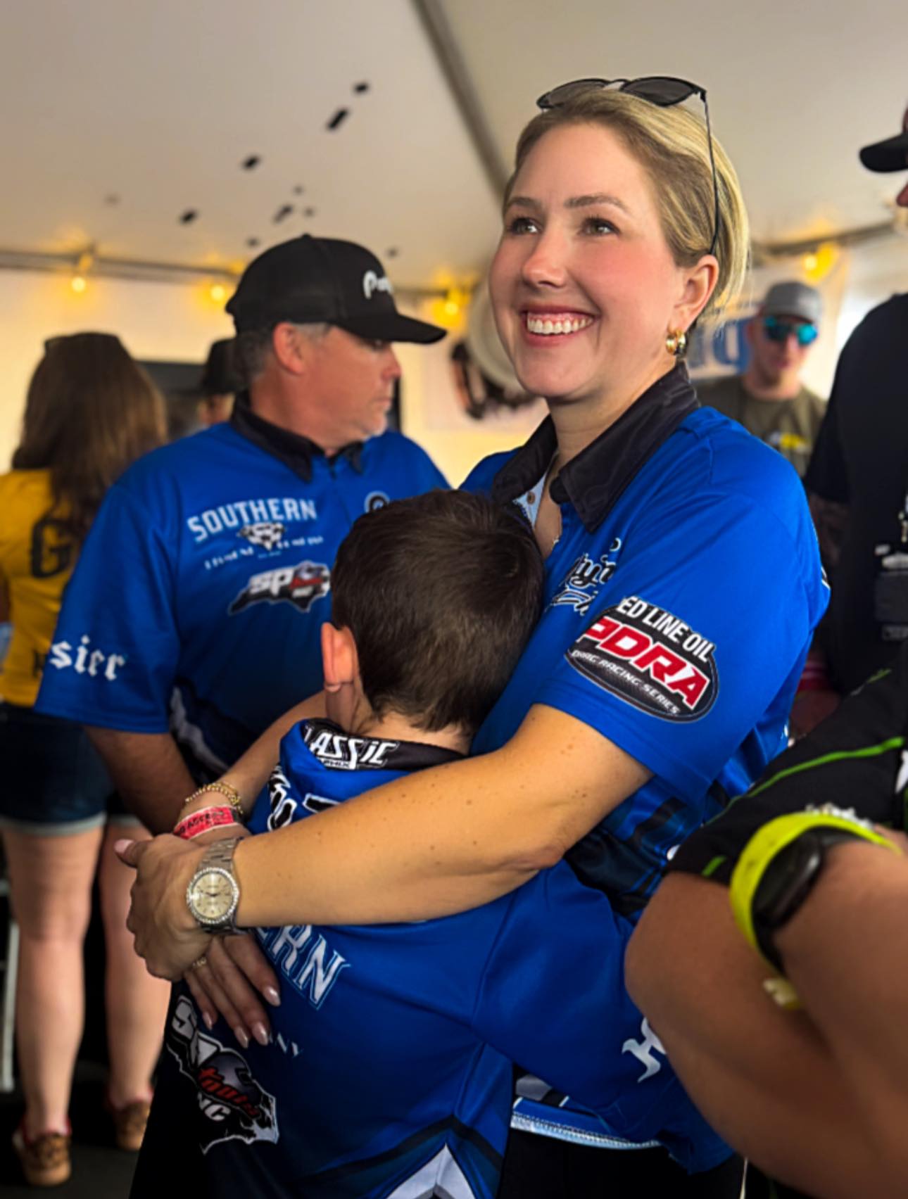 Party - Mama Bear Monday! 💙 Thankful to have her Trackside to take care ...