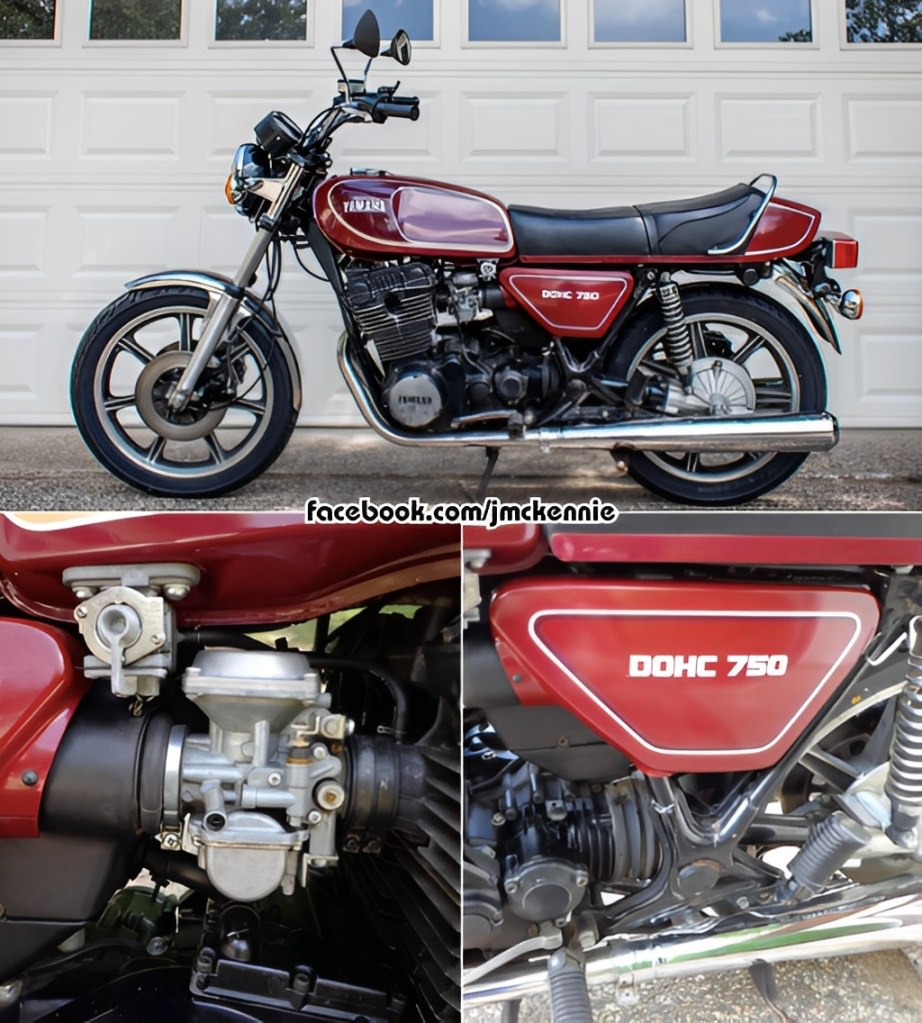 This 1977 Yamaha XS750 (often referred to as the 