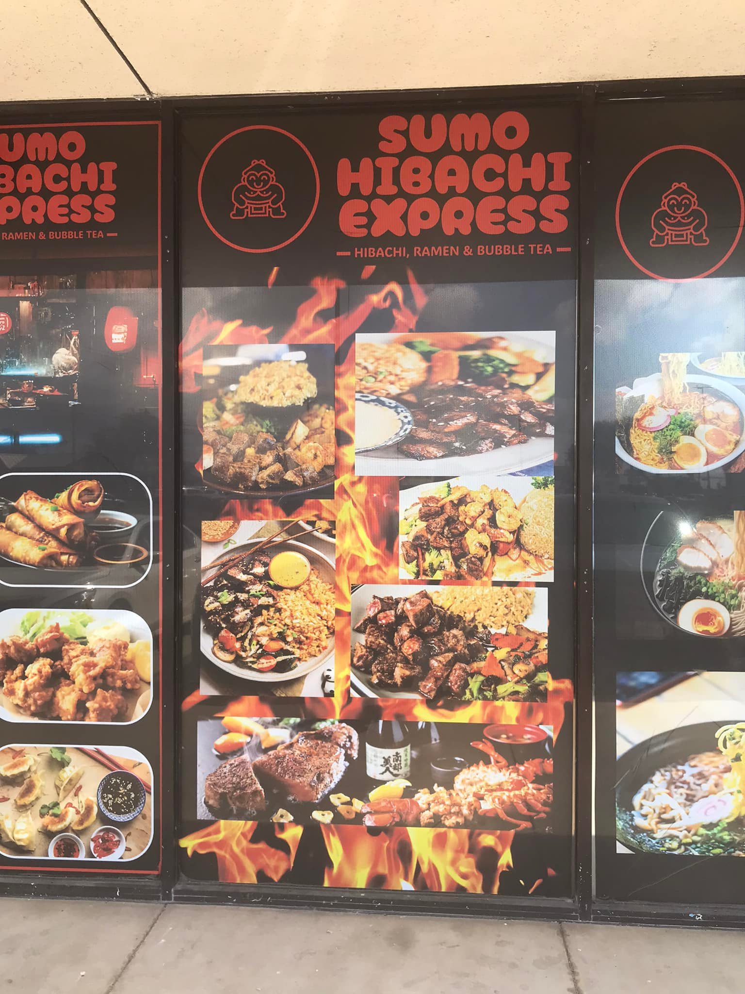 Delicious chicken hibachi and curry at Corpus Christi restaurant