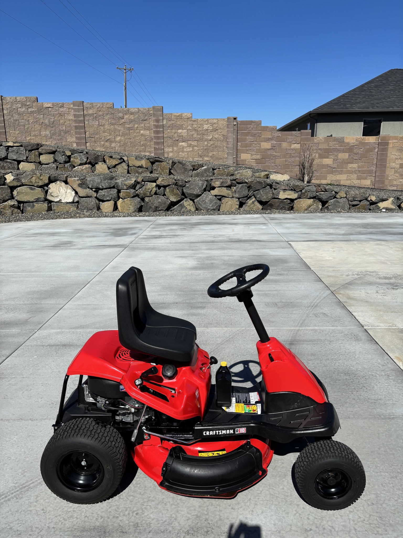 Craftsman Riding Lawn Mower Model R110 - Lawn Mowers - Kennewick ...