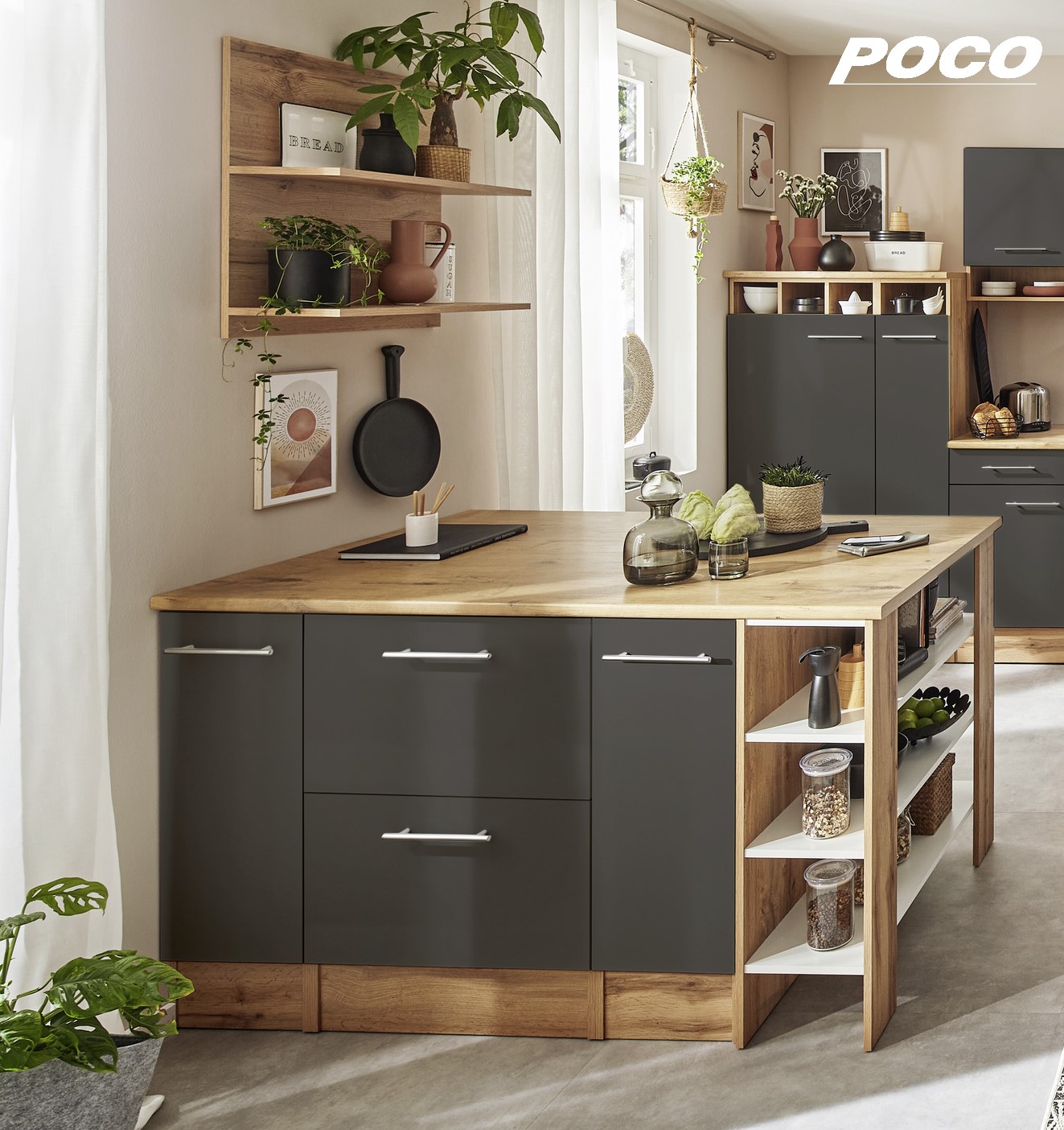 Unser Küchenblock bietet Dir alles, was Du für die Küche brauchst – funktional, stilvoll und platzsparend! Mit cleverer Aufteilung, viel Stauraum und modernem Design wird Kochen zum Vergnügen. Jetzt