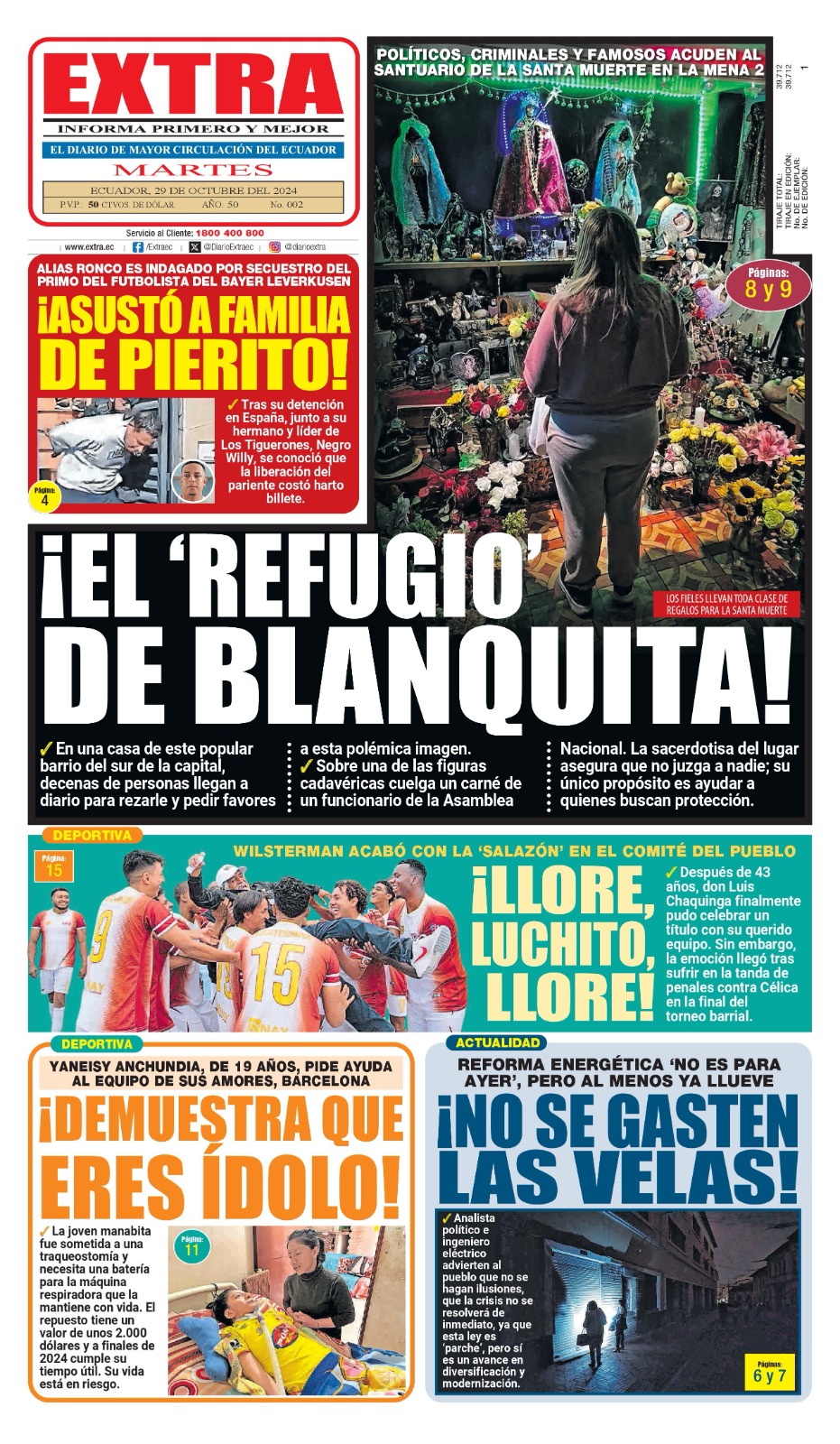 Diario Extra - ☀️ ¡Buen día! Les compartimos la #PortadaEXTRA de este ...