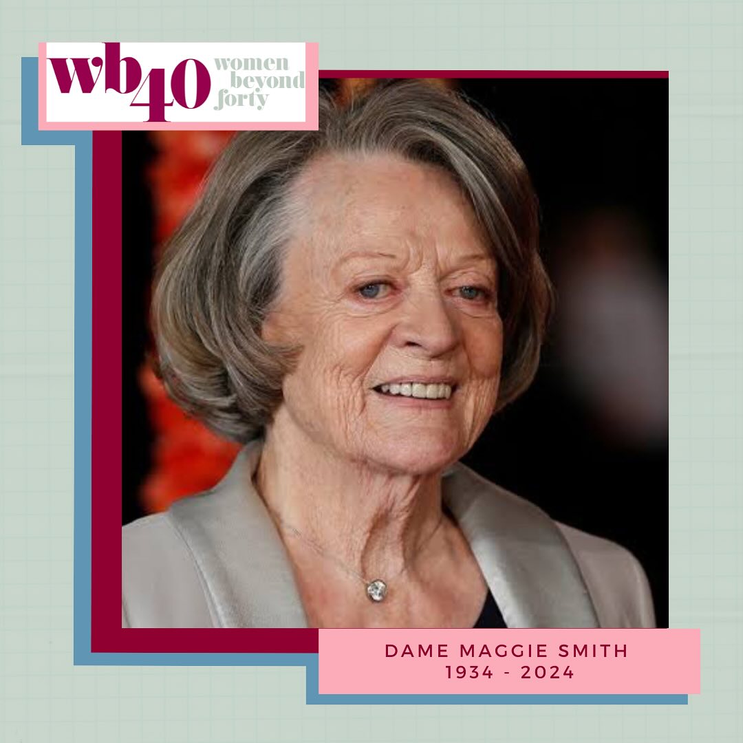 Wb40 - Oscar winning actress of the stage and screen, Dame Maggie Smith ...