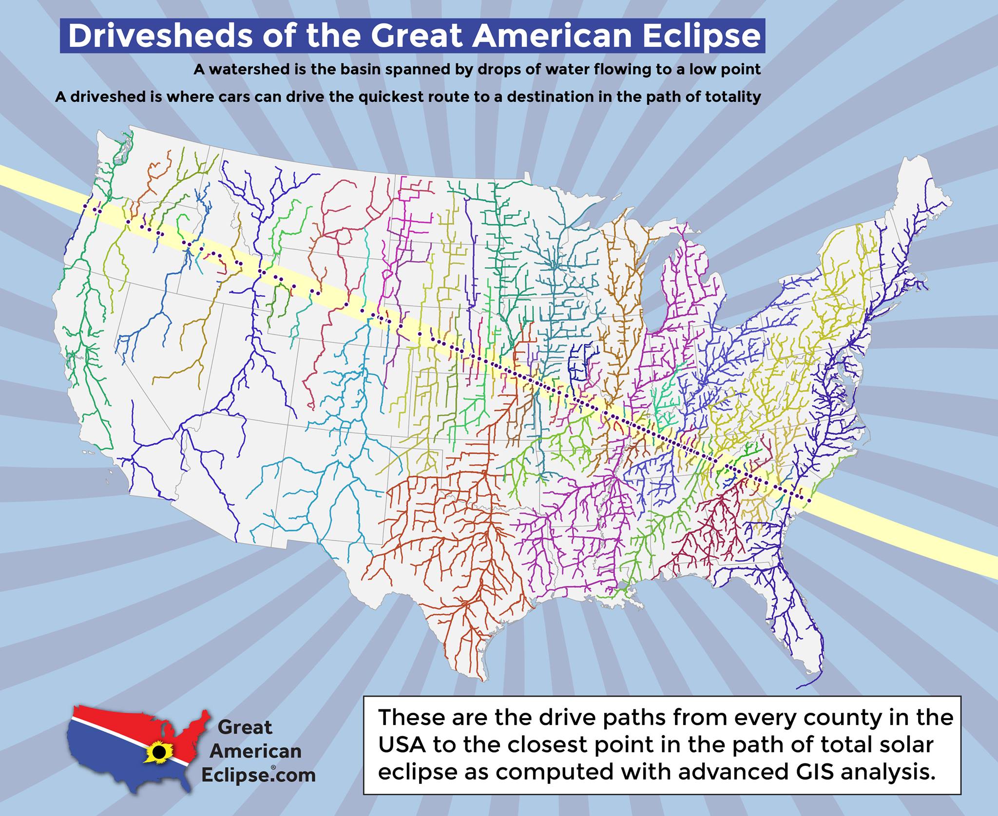 Michael - This map shows the predictable paths and chokepoints for ...
