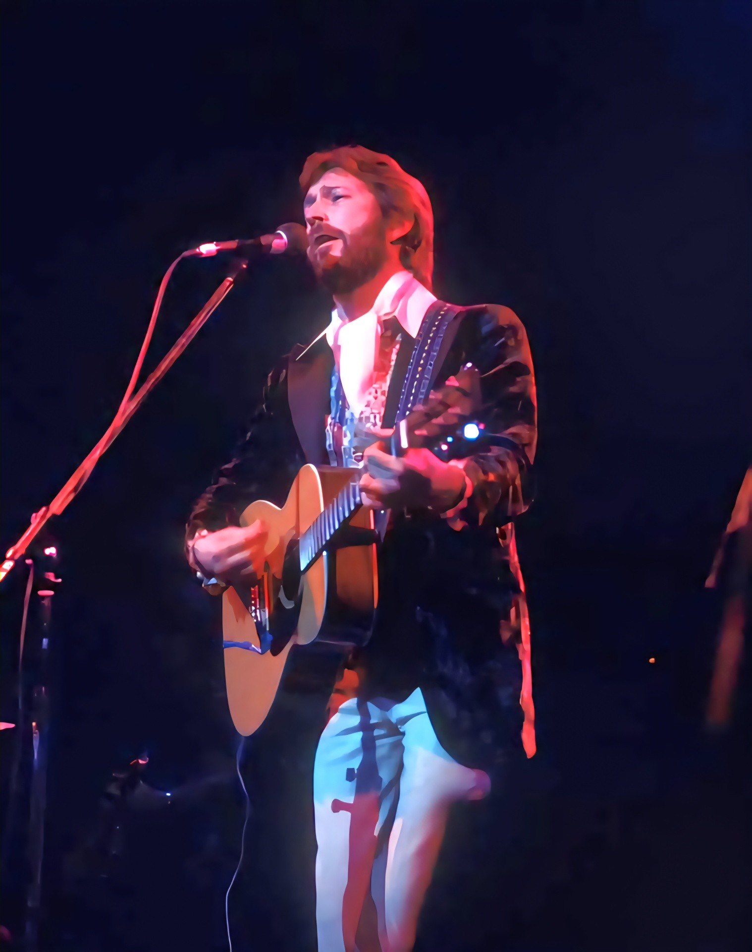 ? APRIL 27 1977 ? Eric Clapton at Hammersmith Odeon, London 