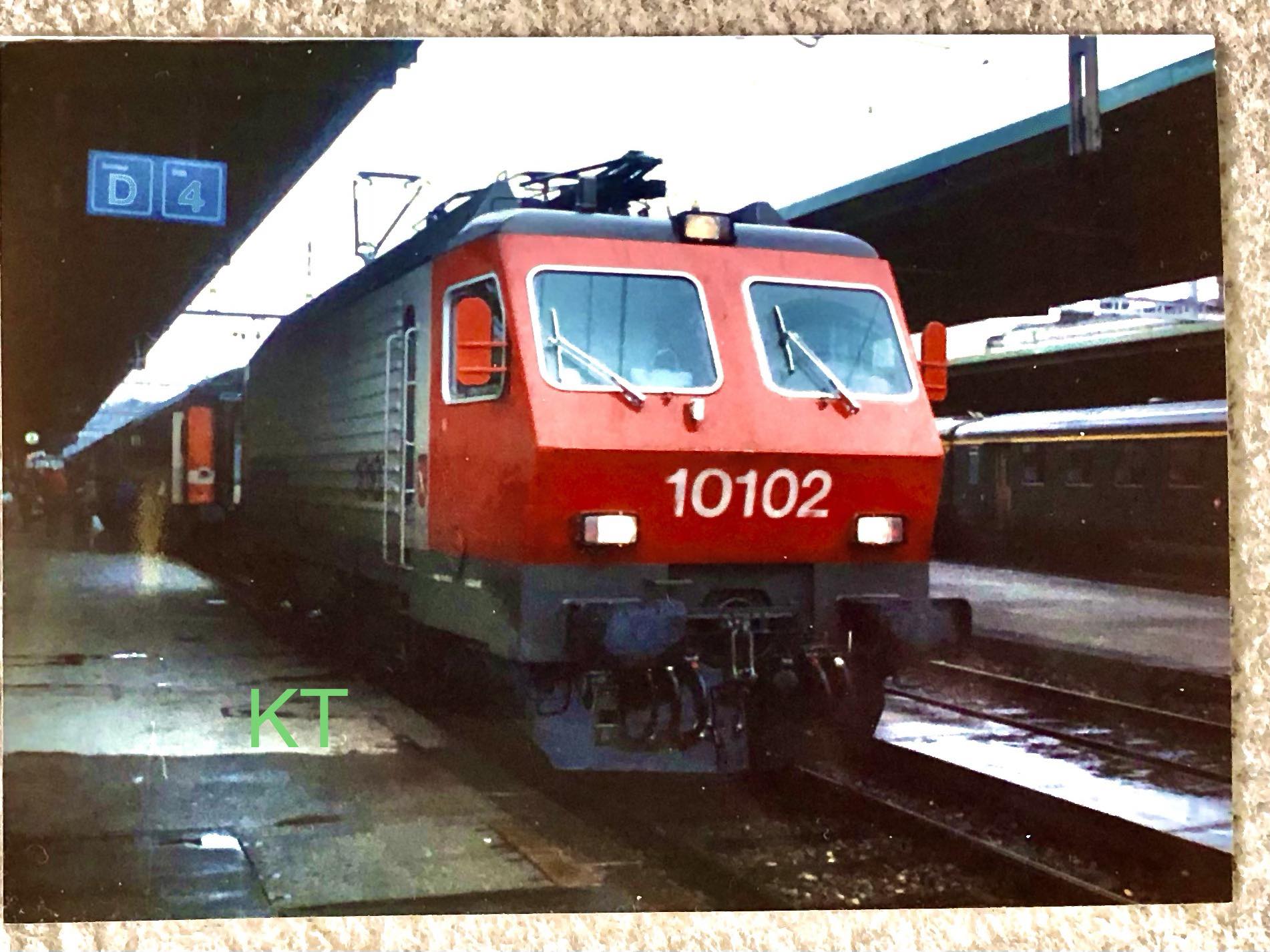 Zurich's Re 4/4 locomotive specs and operations