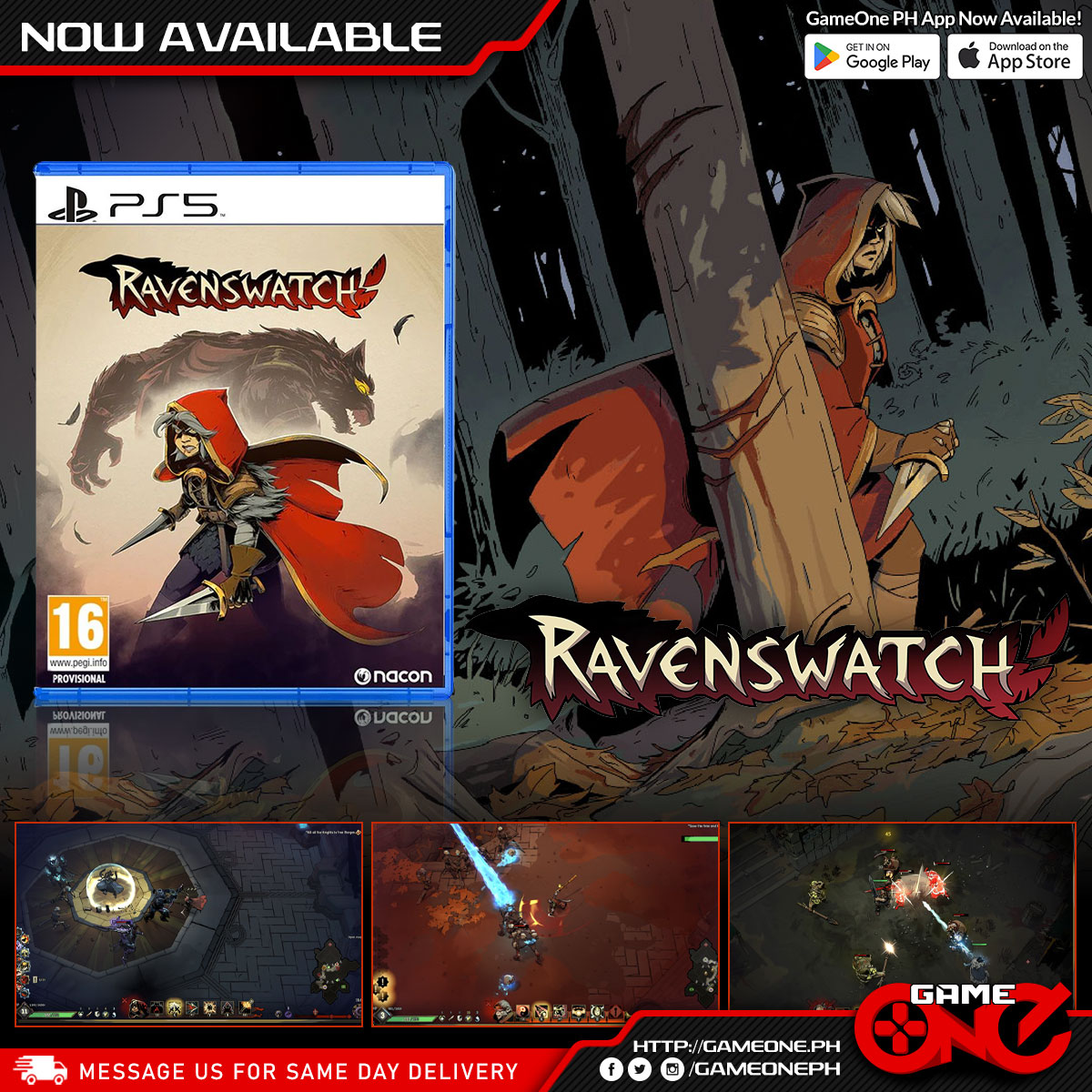 AVAILABLE NOW: Ravenswatch Dive into Ravenswatch, an action-packed