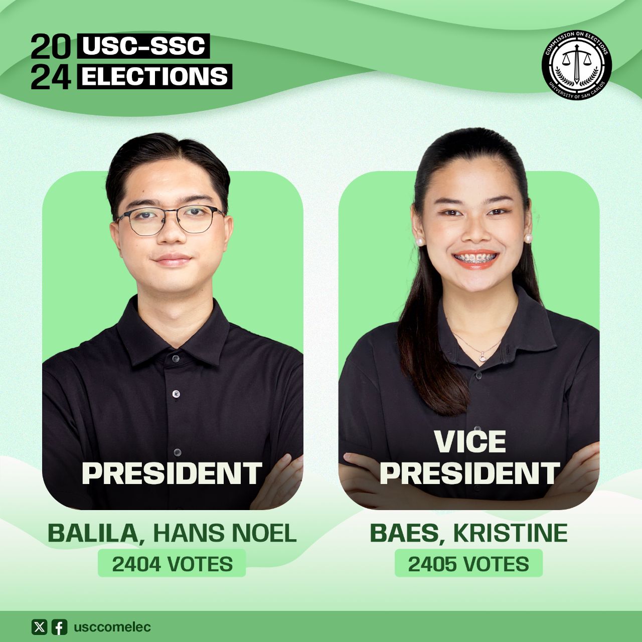 THE CAROLINIANS HAVE... - USC - Commission on Elections | Facebook