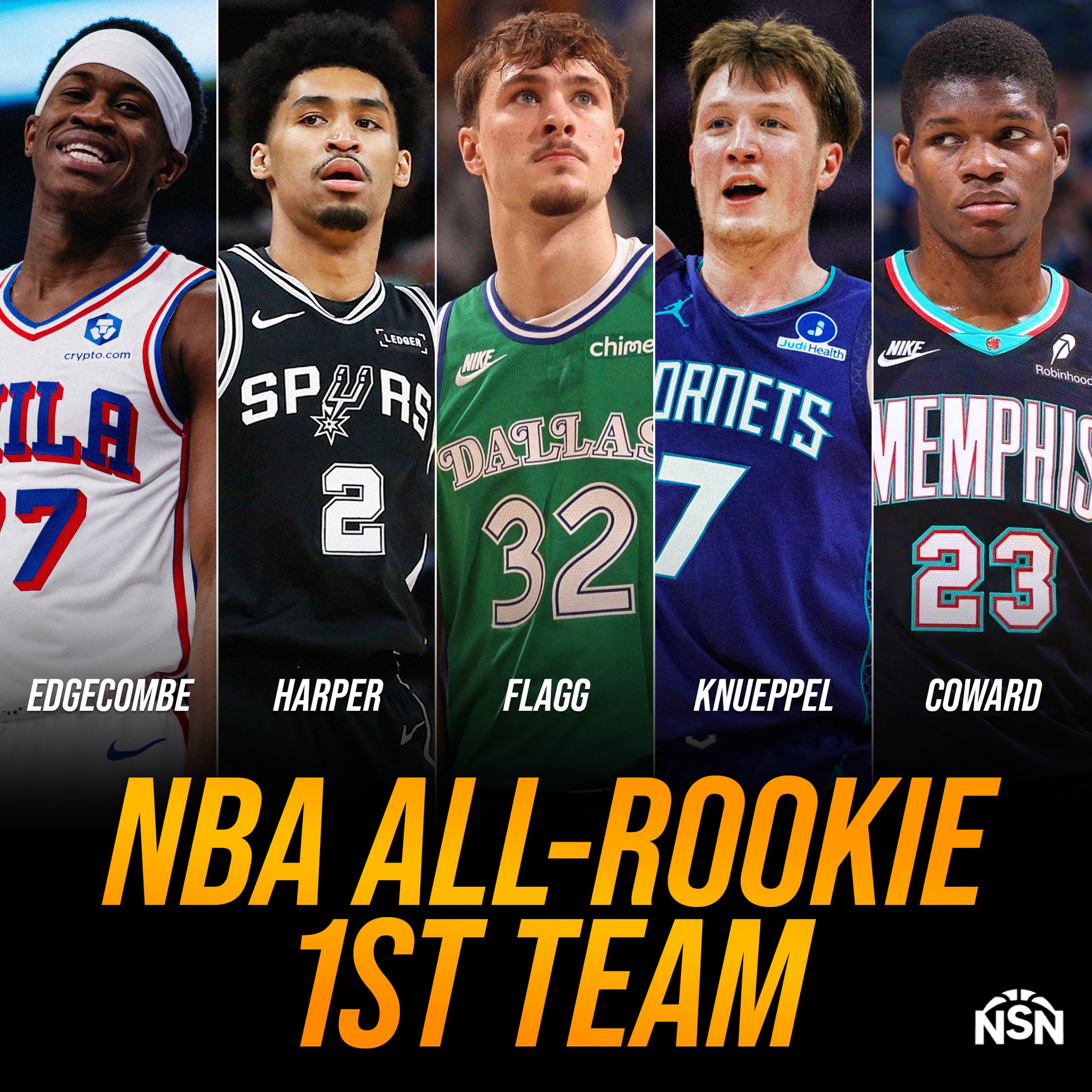 ?JUST IN: The 2026 NBA All-Rookie 1st Team has been announced 