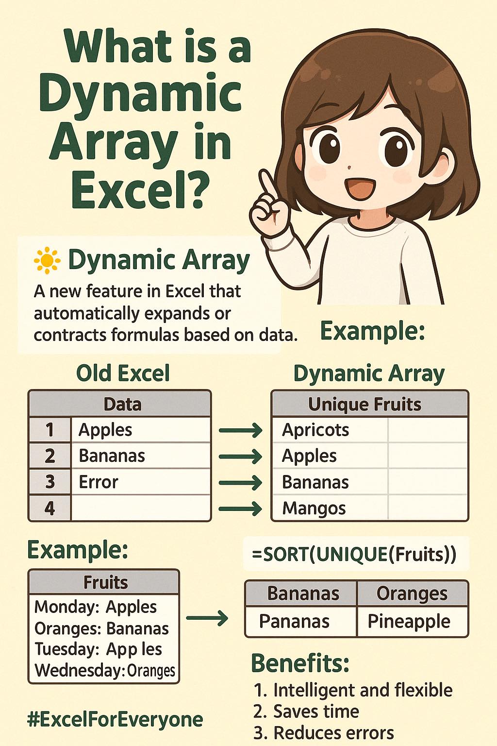 การแบ่งปัน - 🧠 Dynamic Array คืออะไร? ทำไมคนใช้ Excel ต้องรู้จัก ...