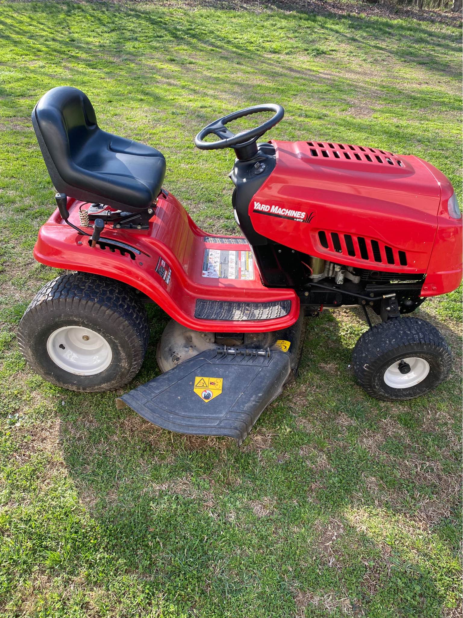 Yard machine 42 inch riding mower - Lawn Mowers - Springfield ...