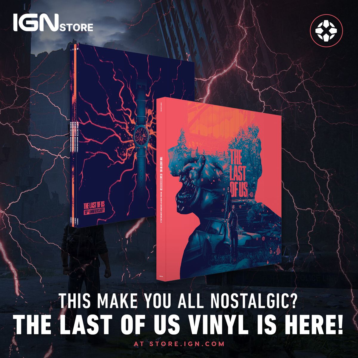 Check out The Last of Us 10th Anniversary Vinyl Box Set on the IGN