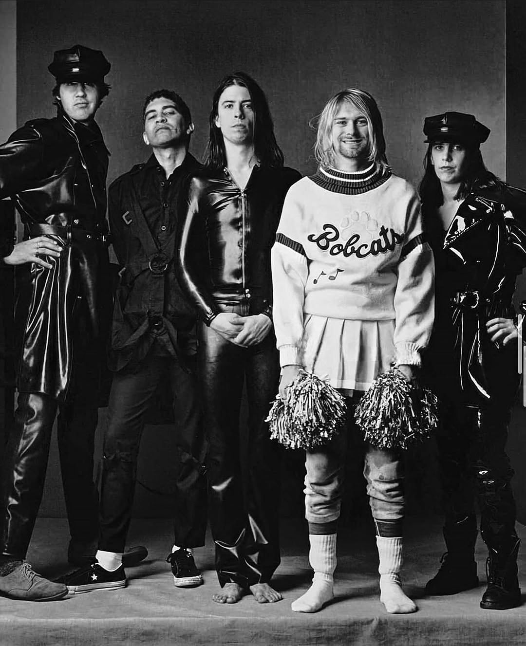 Nirvana photographed by David Sims for The Face in New York, NY
