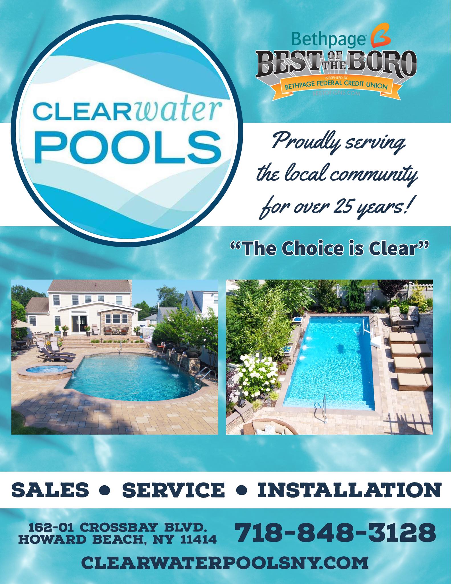 Clearwater Pools | Howard Beach NY