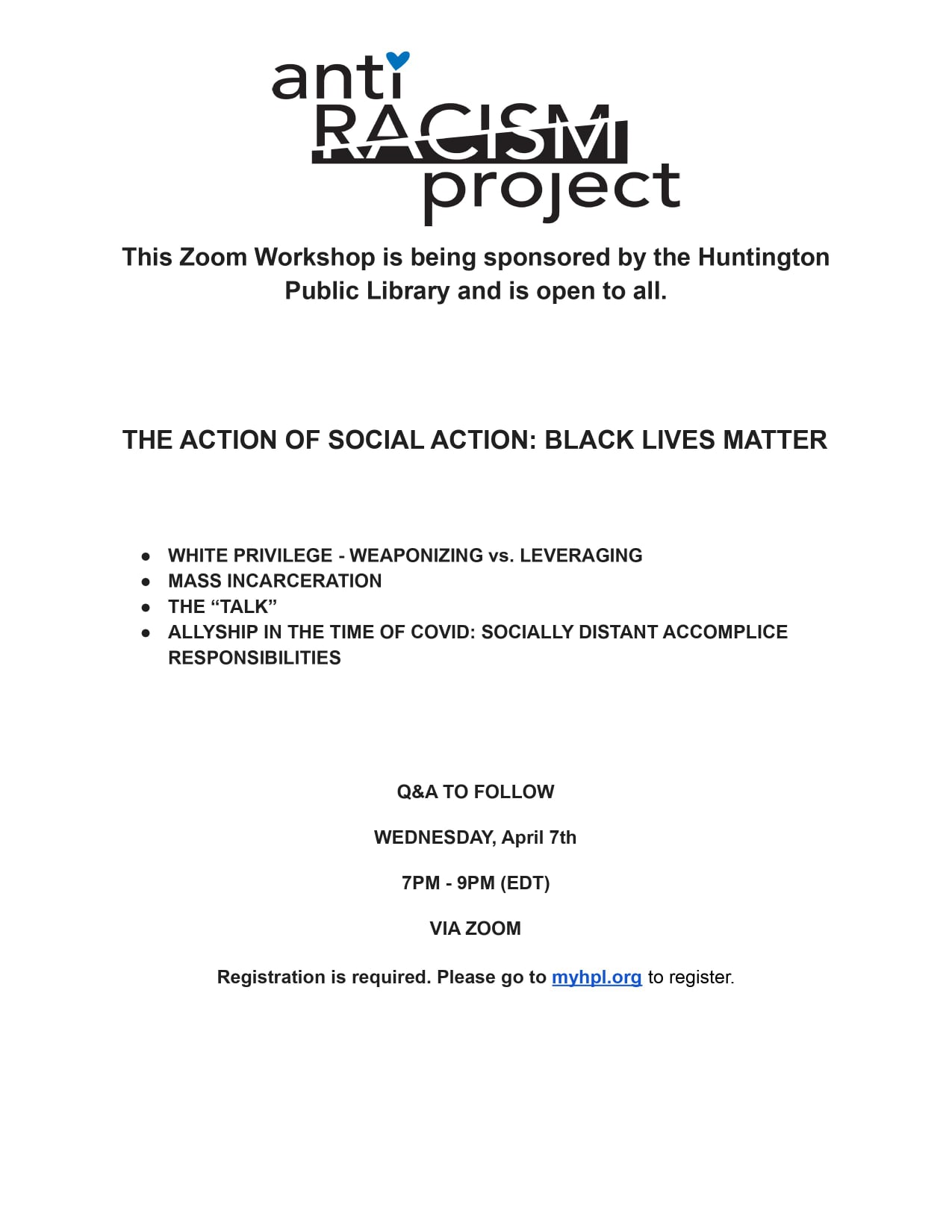 Anti-Racism Project - Home