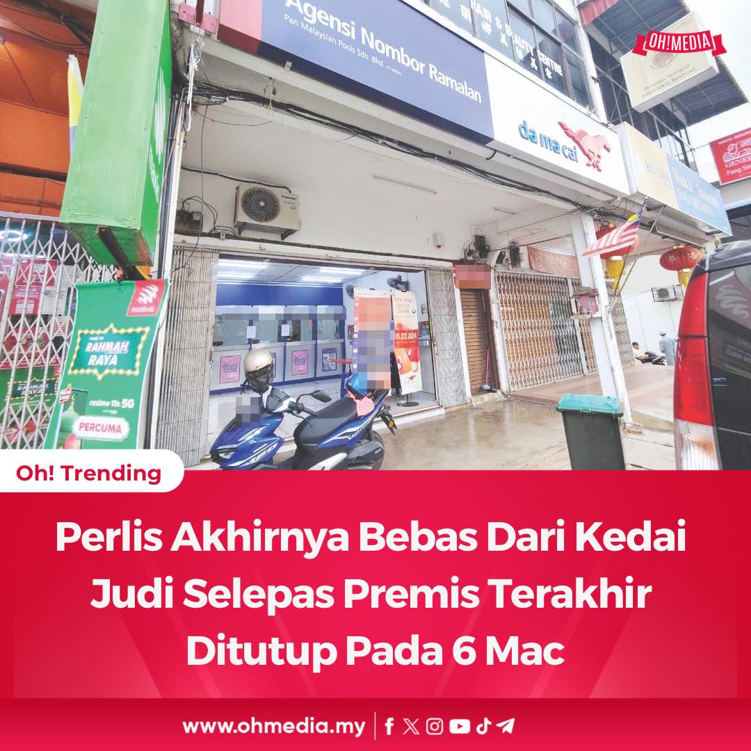 Oh! Media - Penutupan premis terakhir judi di Padang Besar...