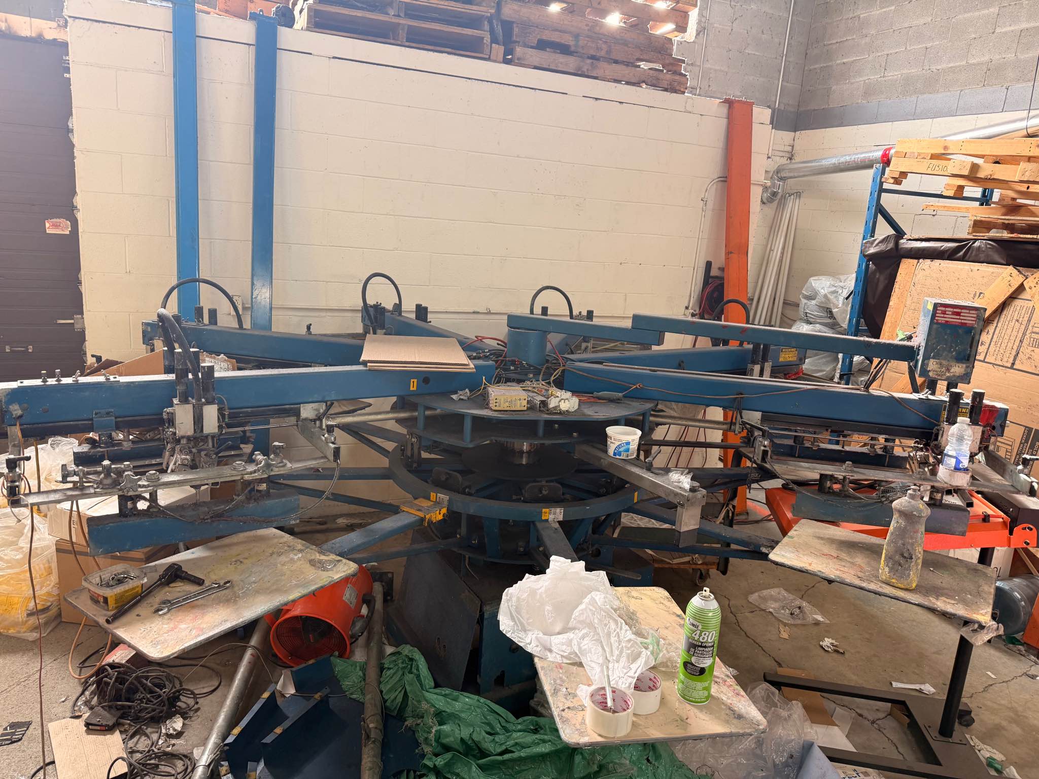 Carrousel de sérigraphie Diamondback R Series M&R Diamondback R Series ...