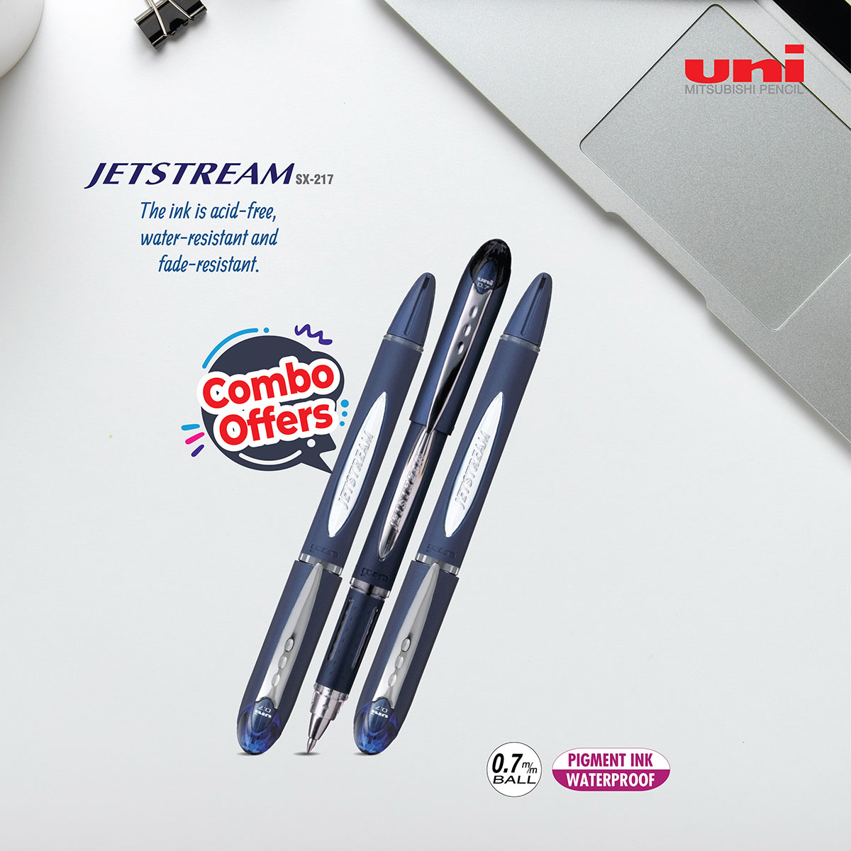 Uniball - Uni-Ball Jetstream pens provide ultra-smooth writing with ...