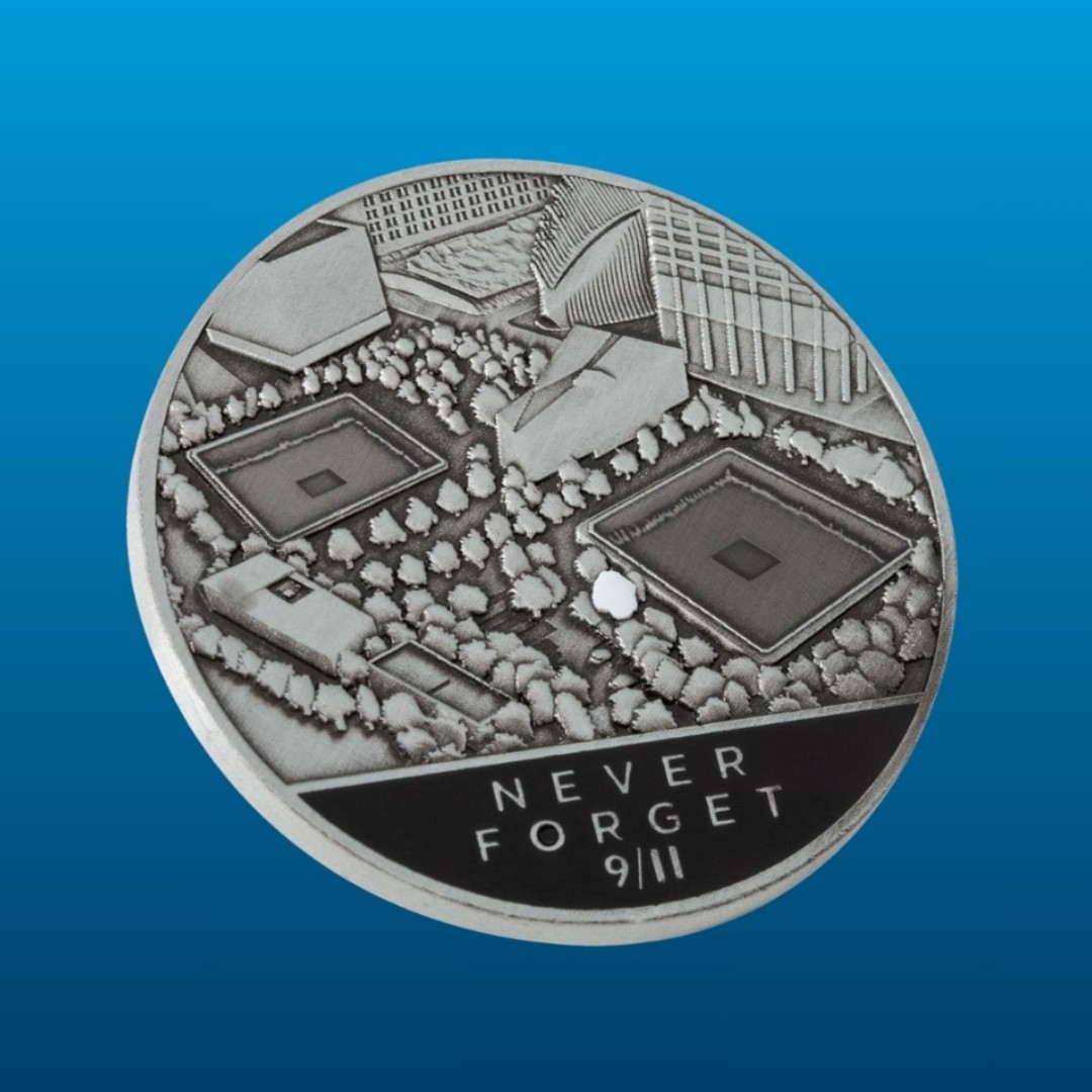 Médaille Commémorative 11 Septembre – World Trade Center Twin Towers Challenge Coin