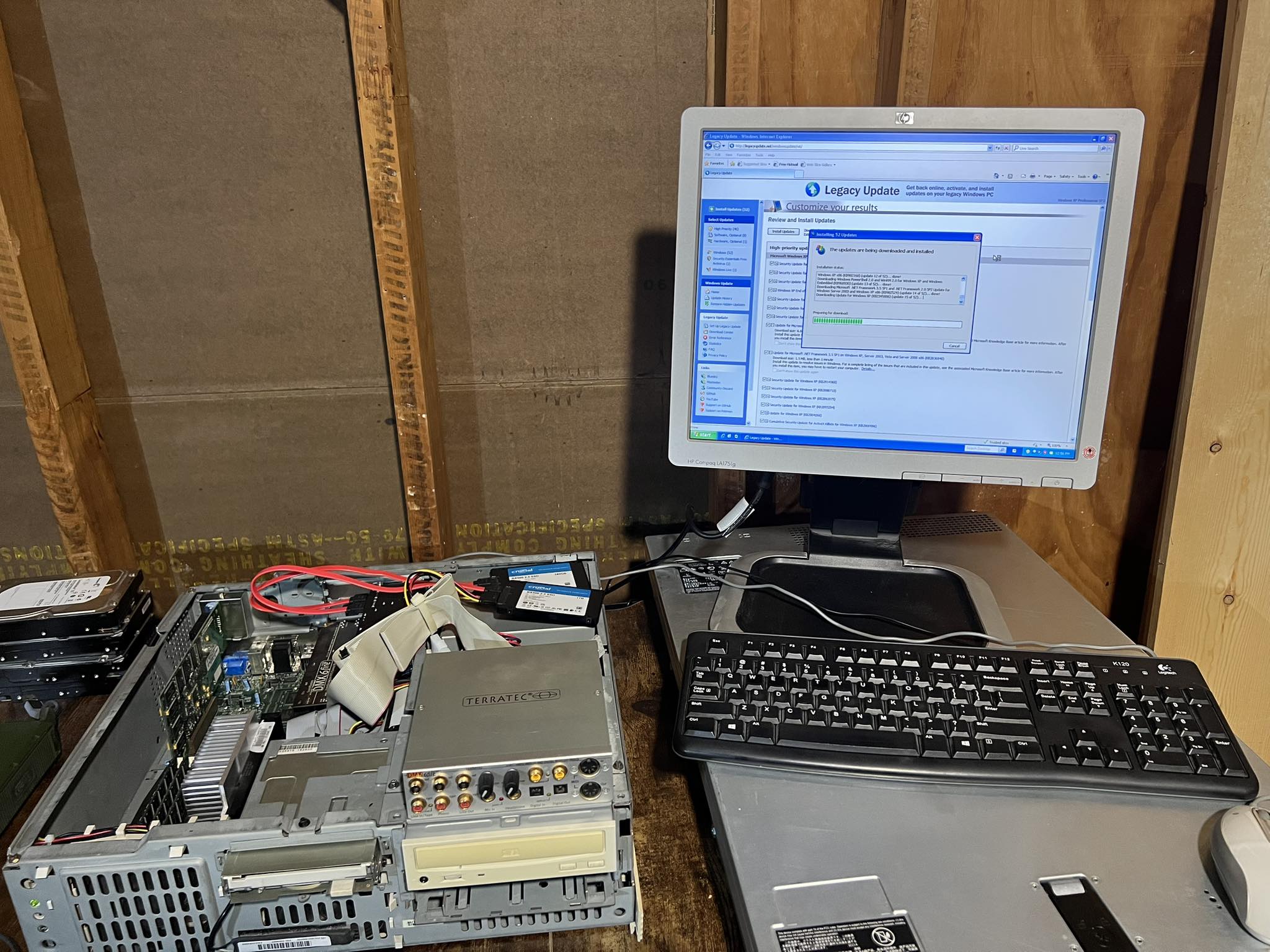 Installing Windows XP x64 on Asus P9X79 with GT 710