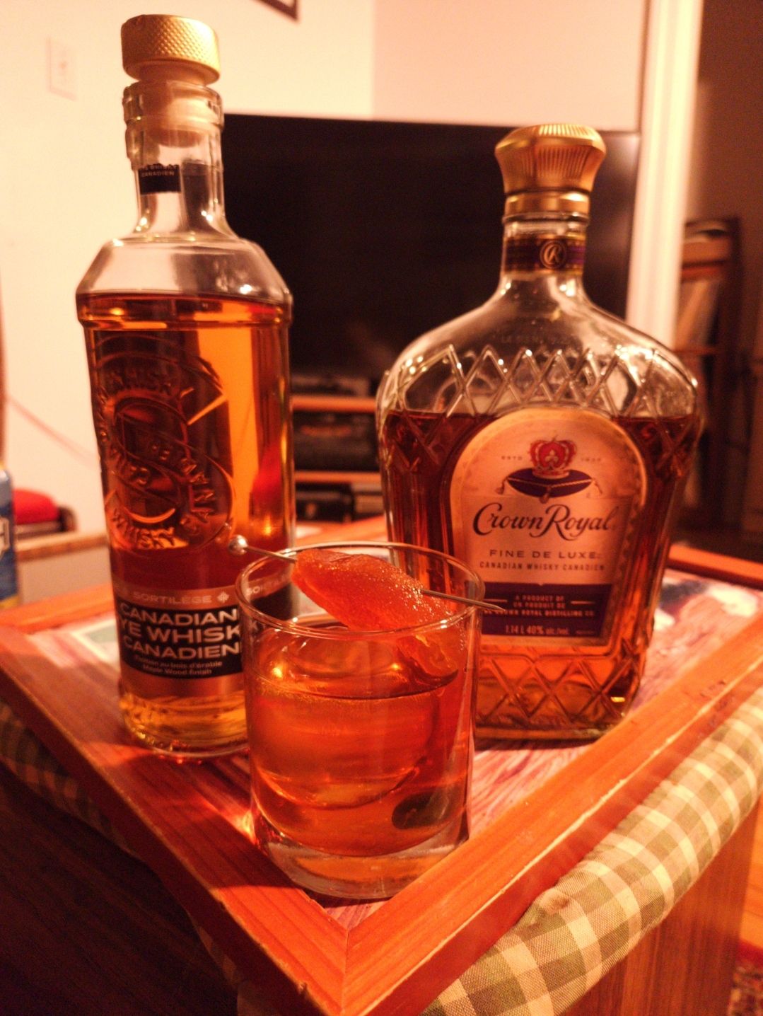Carrington's Canadian whiskey, 1959 CARRINGTON C. CARRINGTON