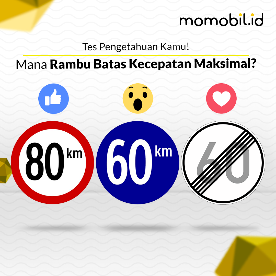 momobil.id - Dari beberapa jenis rambu lalu lintas di... | Facebook