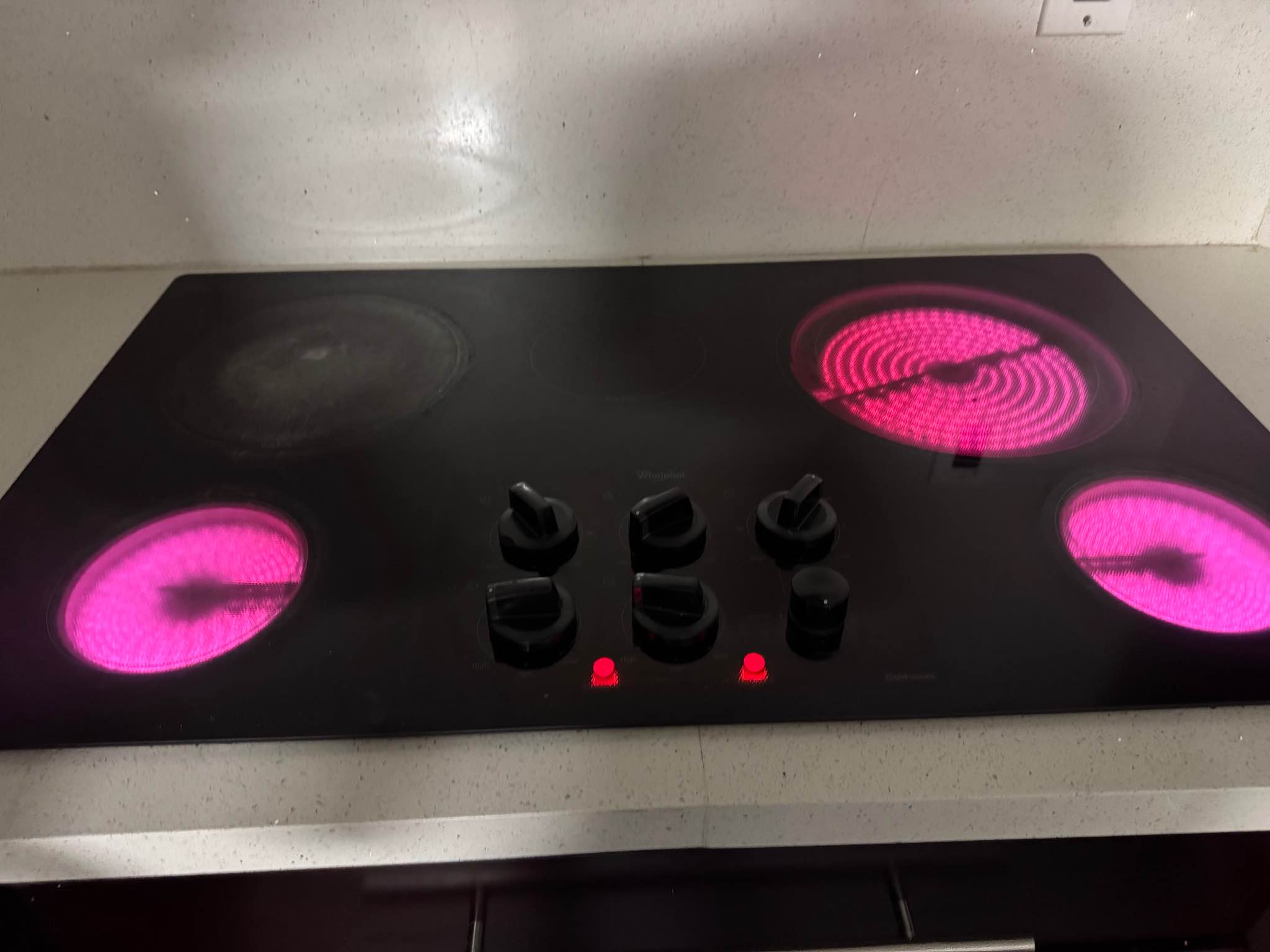 Electric Cooktop/Stove 36 inch - Whirlpool Gold - Ranges & Ovens
