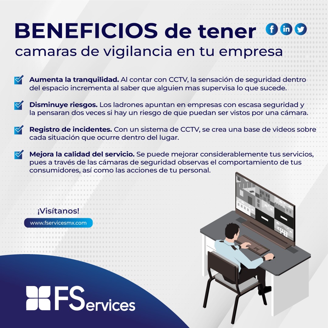 FServices MX - La seguridad con #CCTV tiene grandes... | Facebook