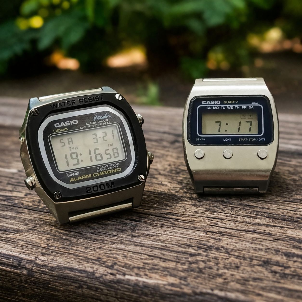 Casio WQV-2 wristwatch ⌚️ ( 2001 ) Credit:@gfunk.sh