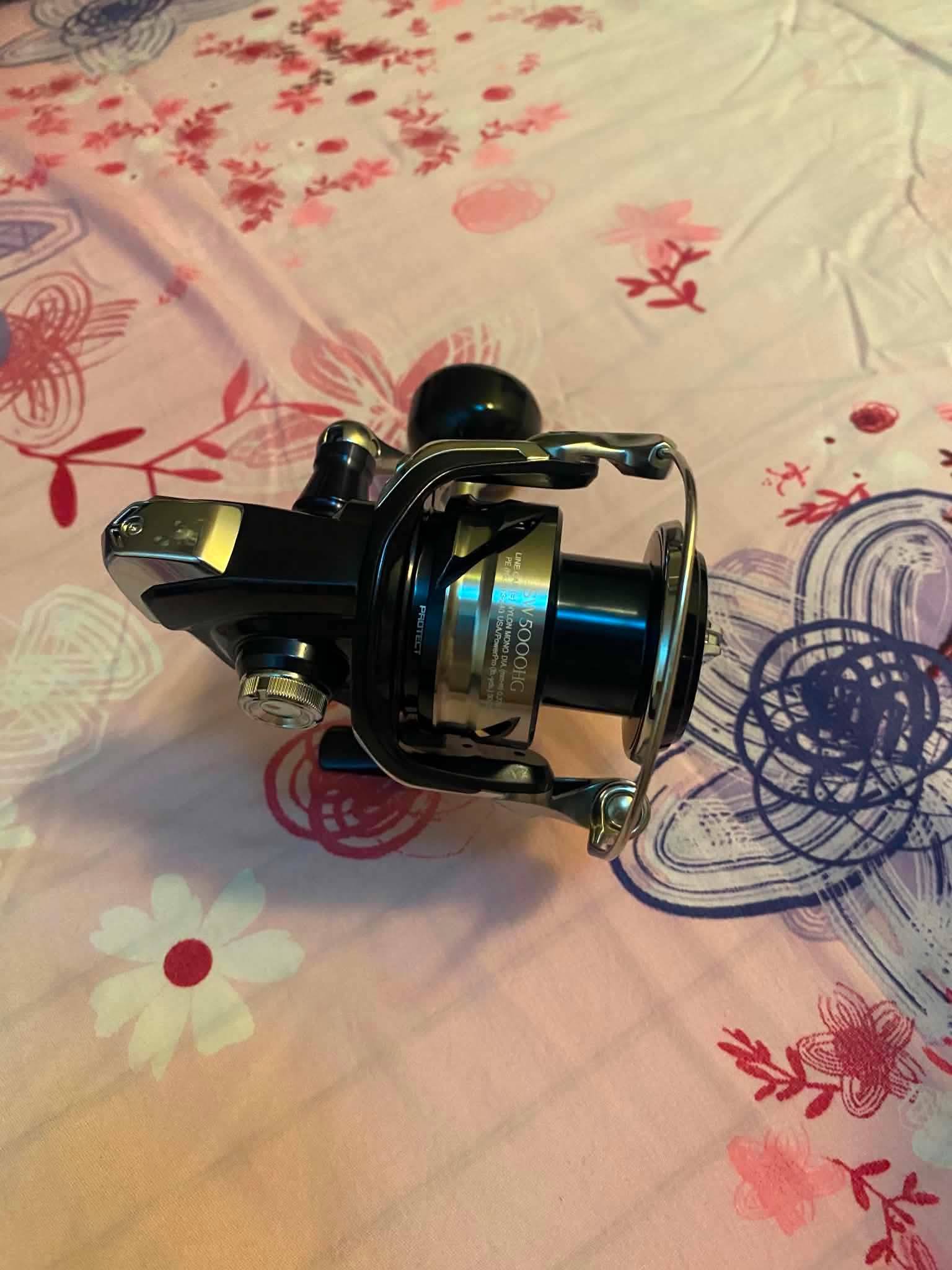 Shimano Twin Power SW 5000 HG reel features