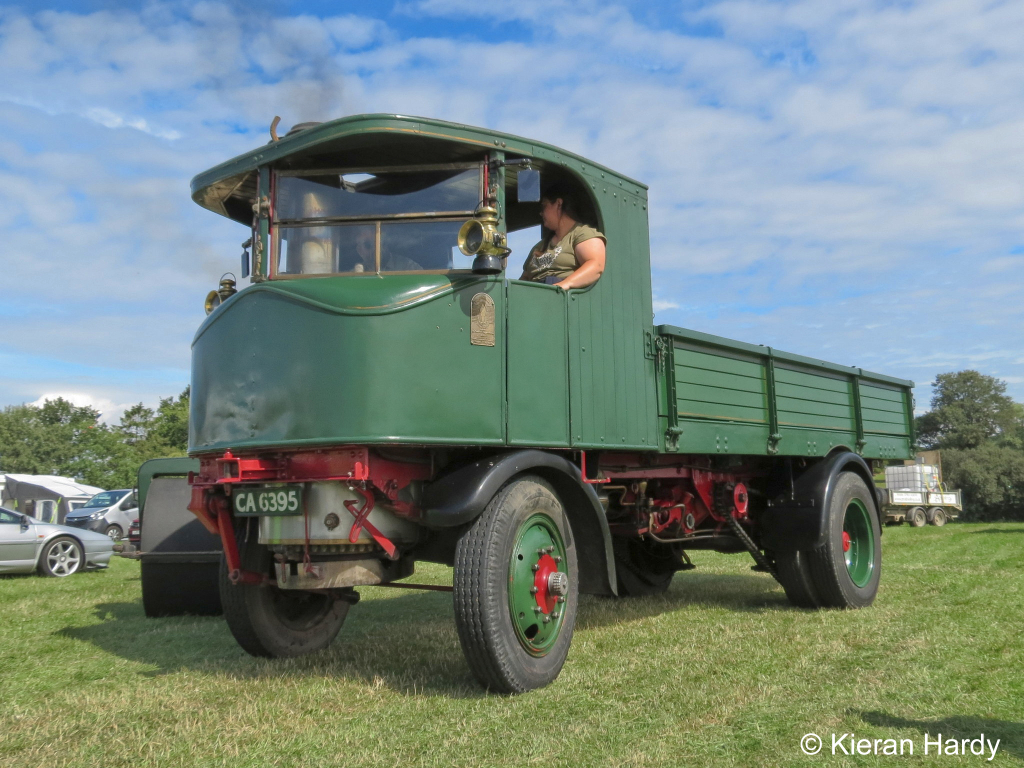 K H - 1924 built Sentinel Waggon No. 5104 passes at Weald of Kent last ...