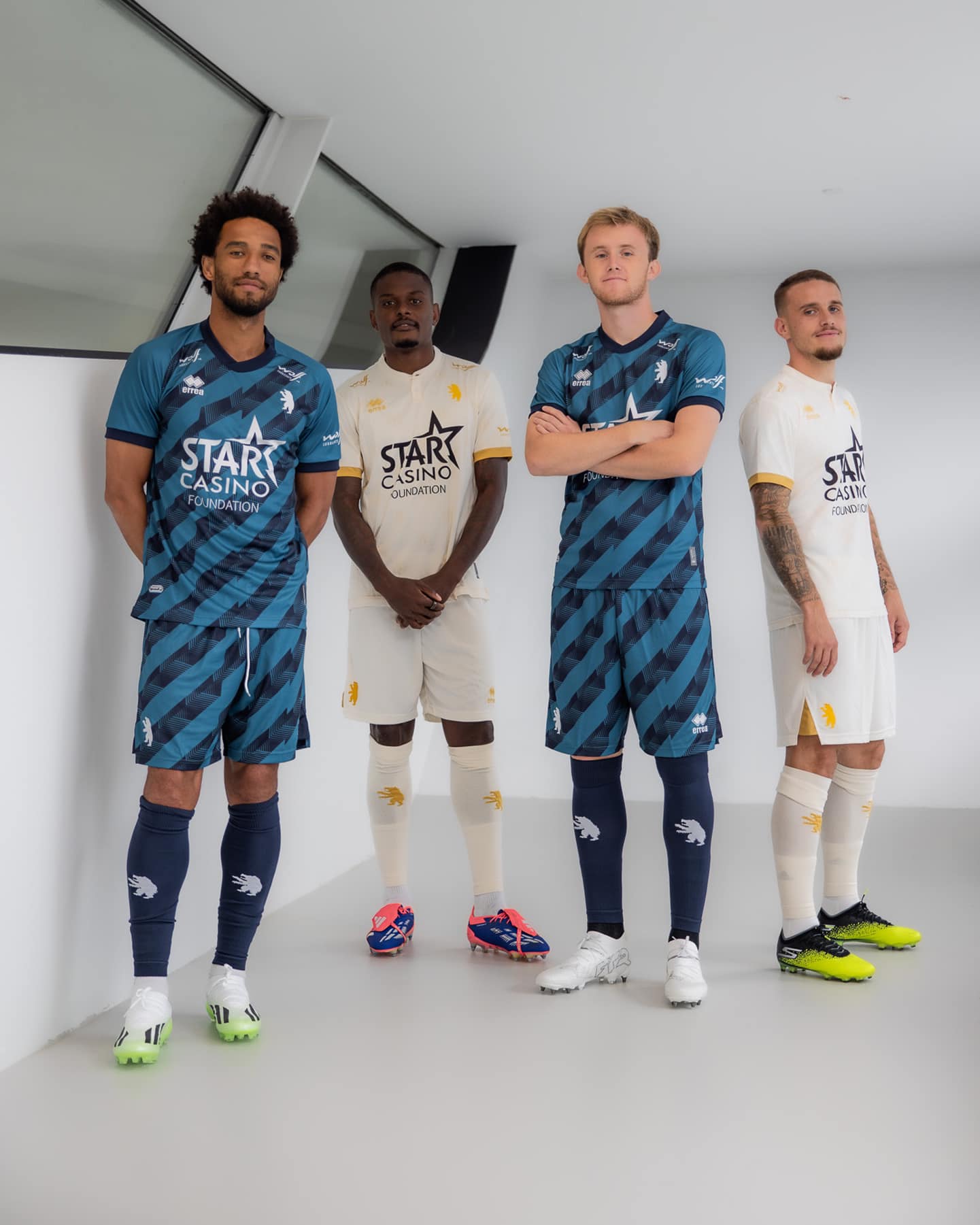 Erreà presents the new KV Kortrijk Home jersey for the 2026/27
