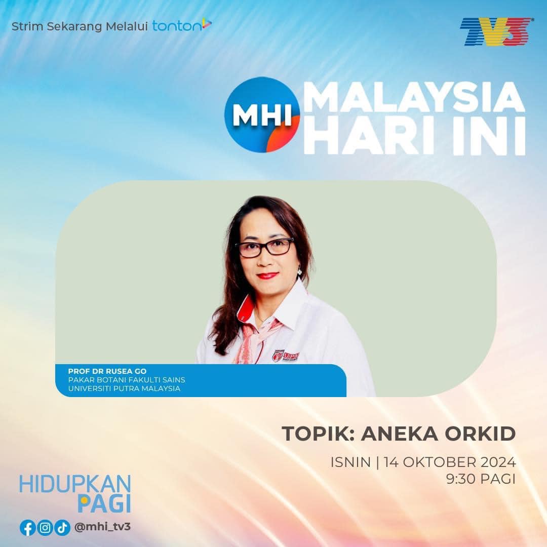Universiti - Saksikan Prof. Dr. Rusea Go, Pensyarah Fakulti Sains, UPM ...