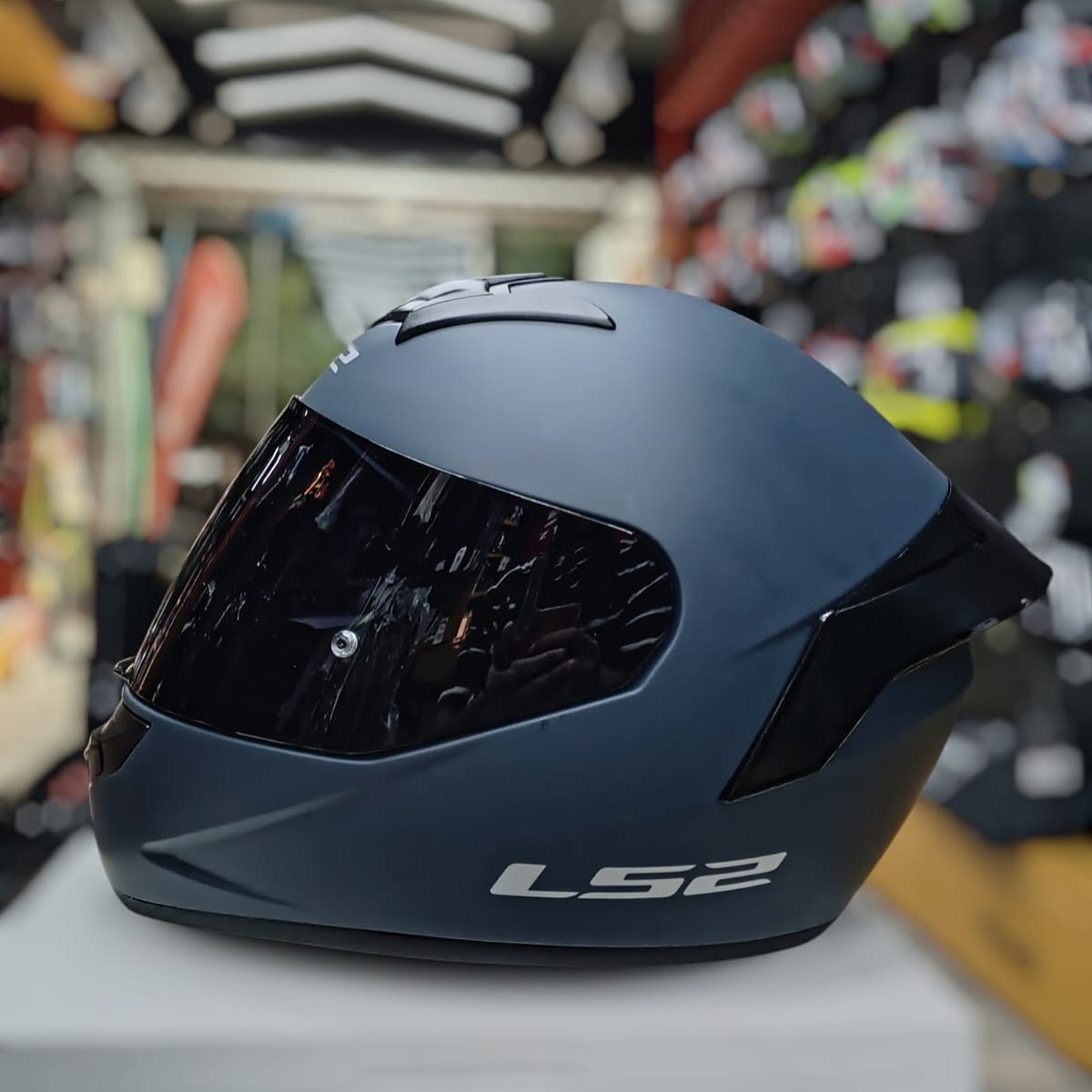 ls2 ff352 rookie helmet Helmets - - Demon - Gloss White Red - Single Visor Full Face (2XL LS2 FF352 ROOKIE MATT TITANIUM