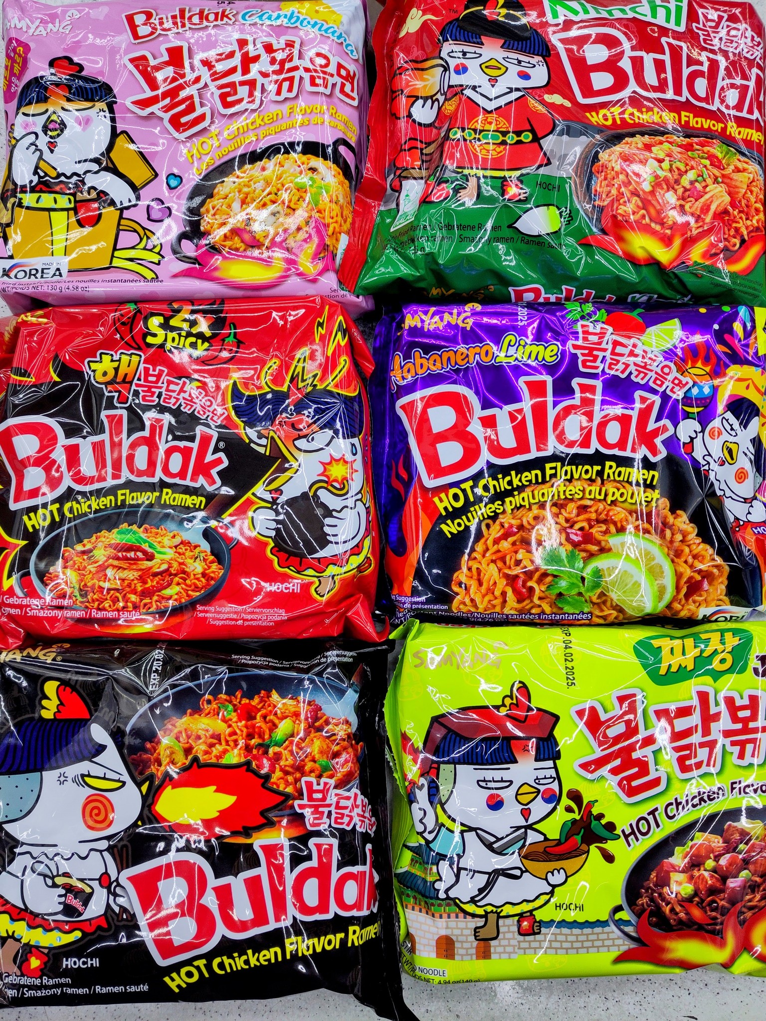Buldak noodles restocked 🍝 Also few new products in store