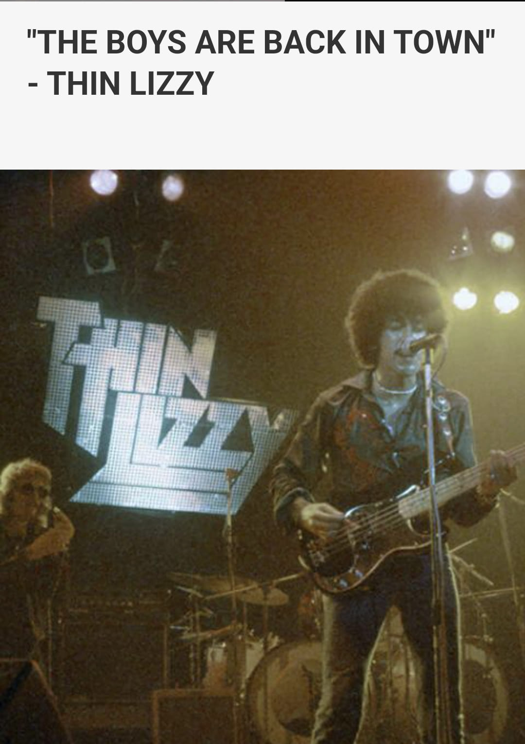 Thin Lizzy, Santana, and Journey, play at the Loop's 