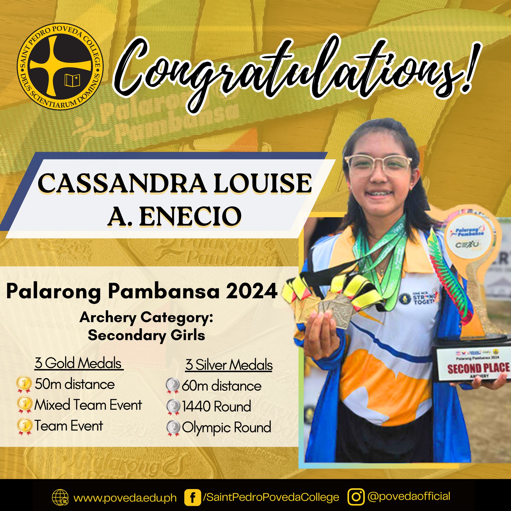 Saint - Congratulations, Cassandra Louise! We are proud to announce ...